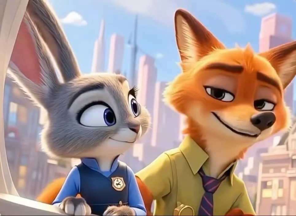 尼克朱迪ipad动态壁纸｜疯狂动物城