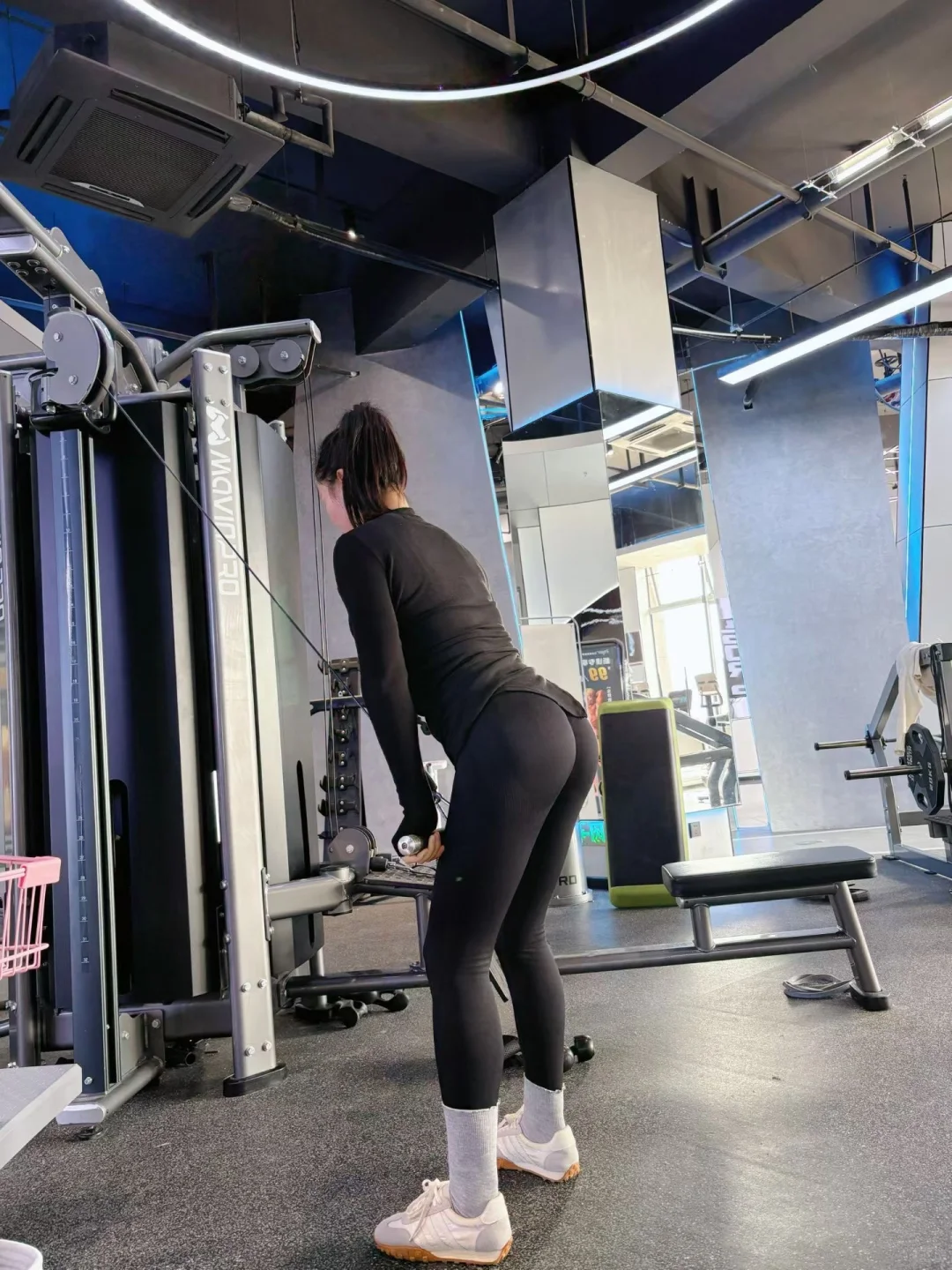 台州黄岩女教练健身房的一天🏋️‍♀️