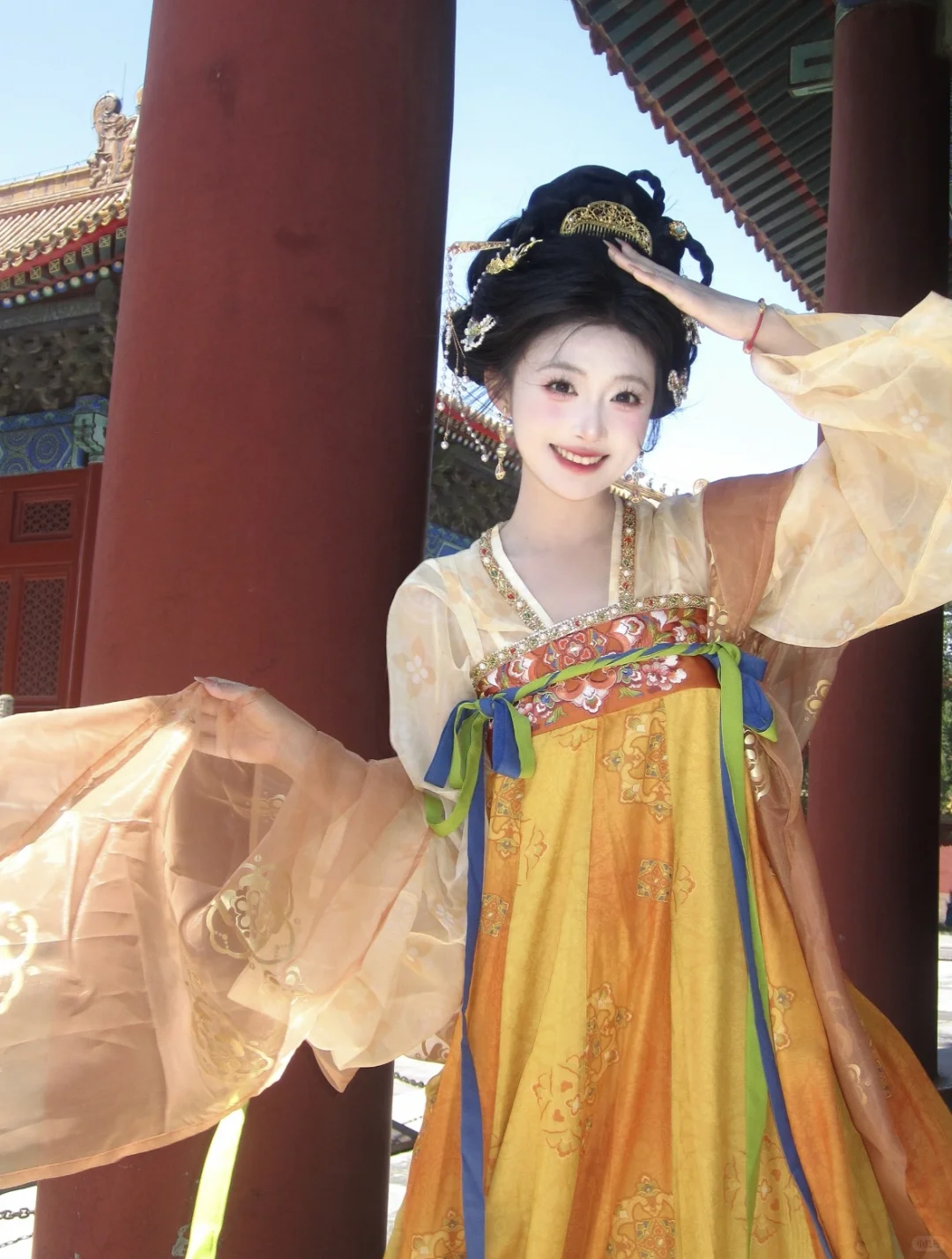 在北京体验唐风写真✨一秒梦回大唐盛世