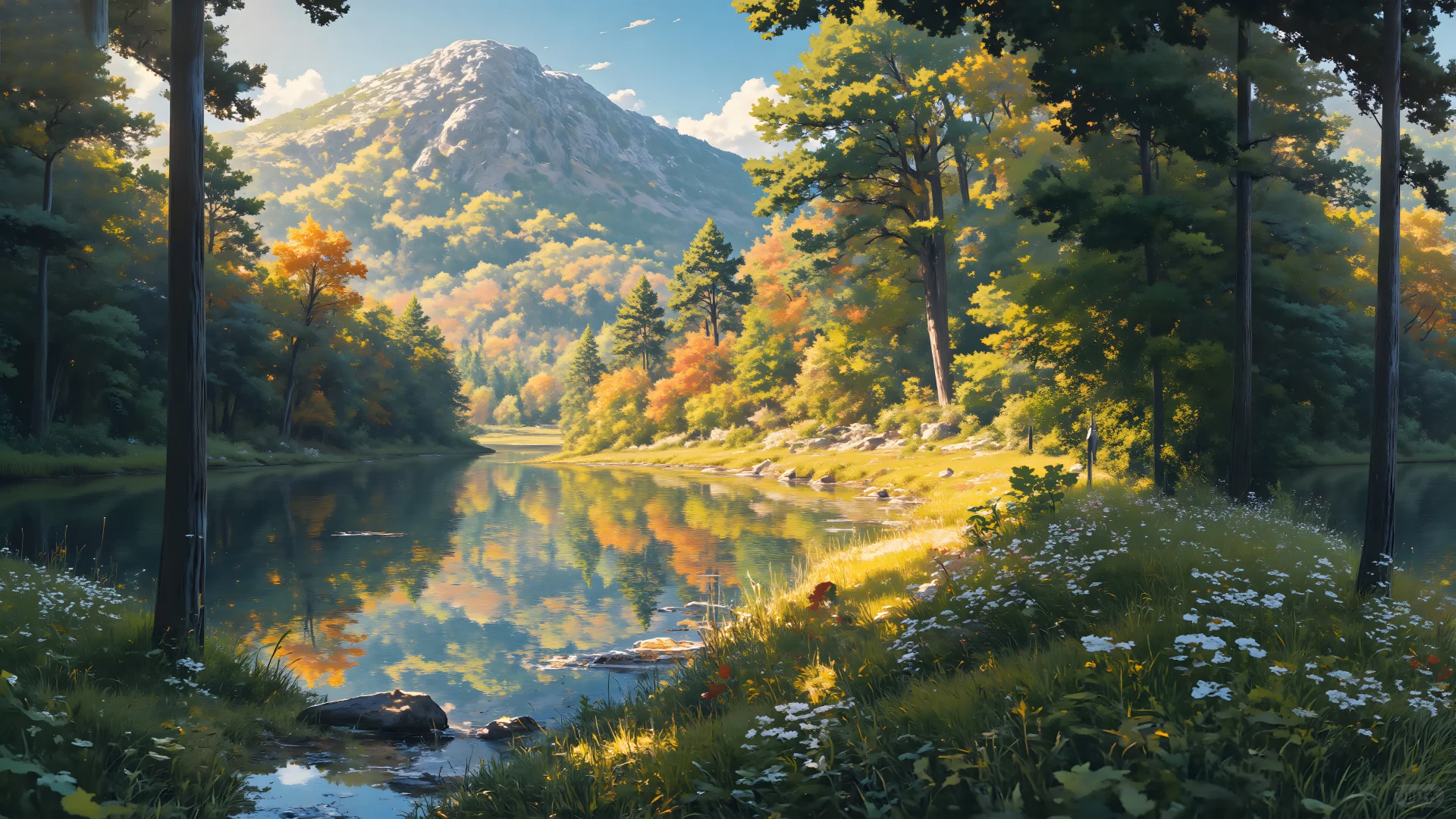 电脑壁纸 027-紫色天空