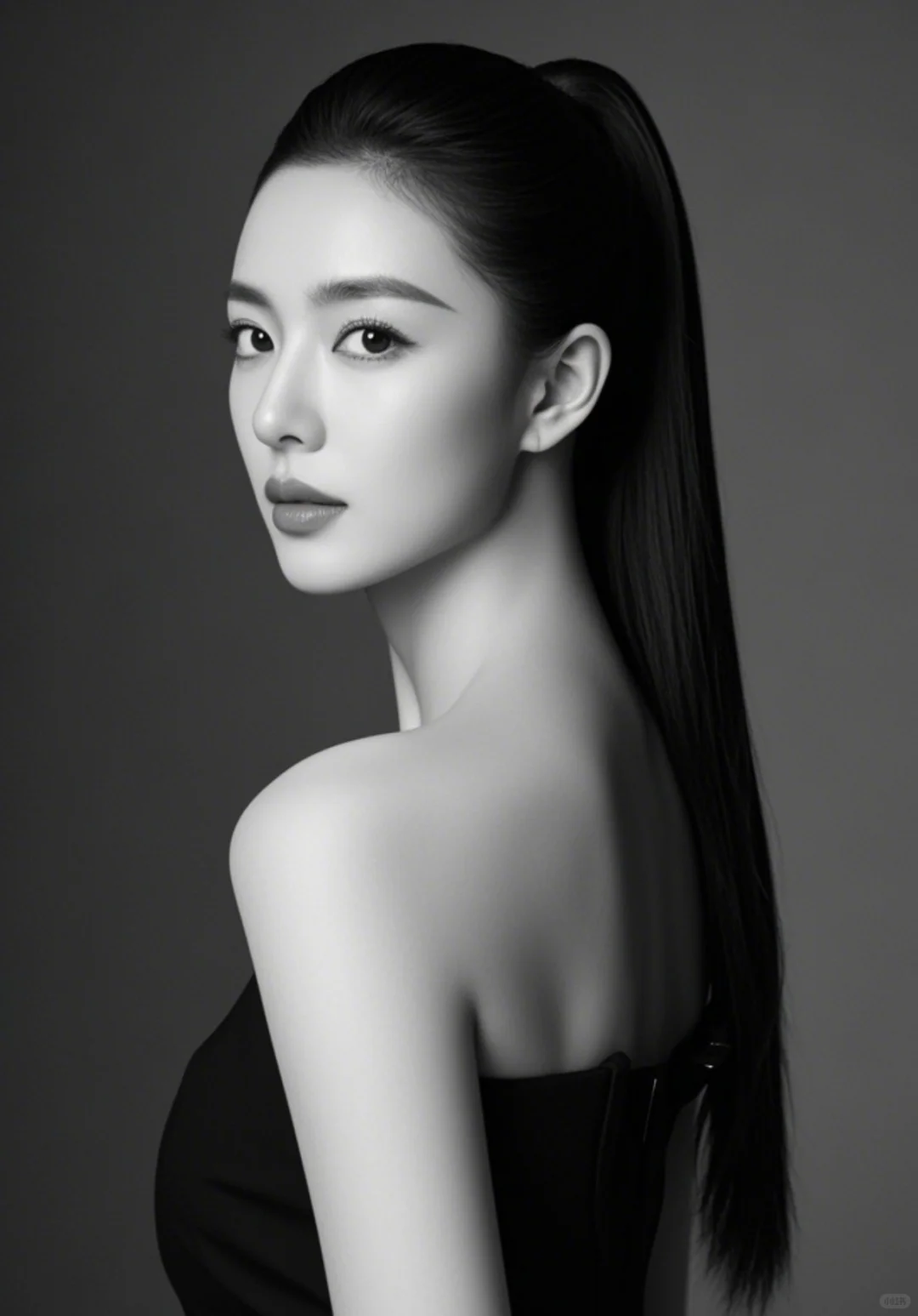 每个人都要有组黑白风格。