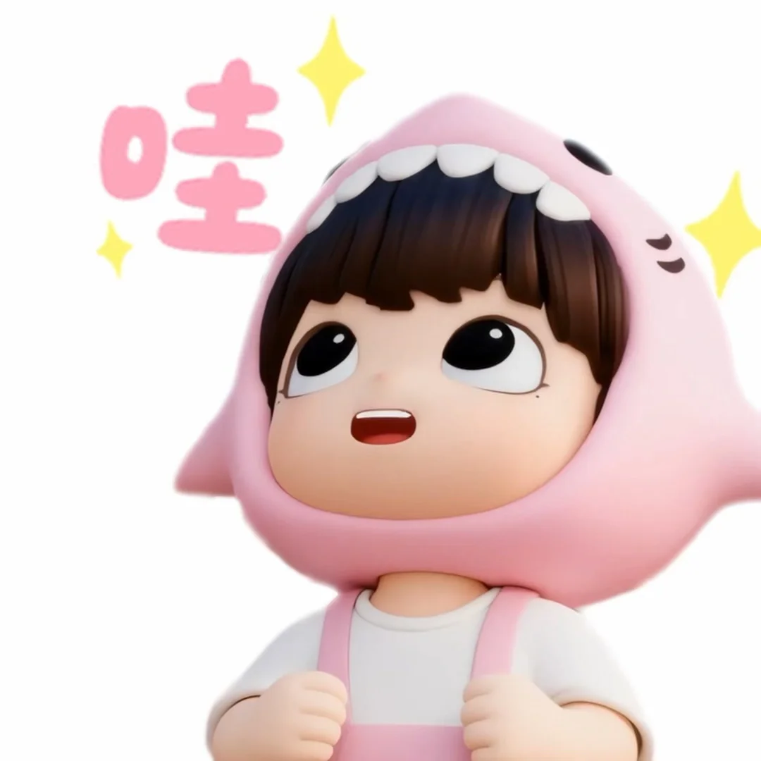 🦈一些可可爱爱的莎莎表情包！