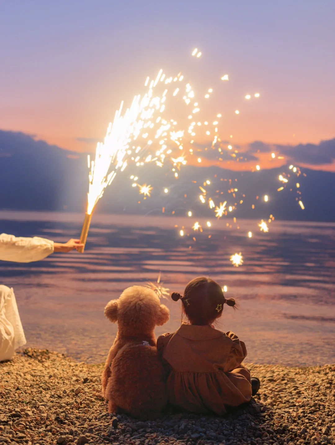 我们一起 看了那么那么多次日落🌅