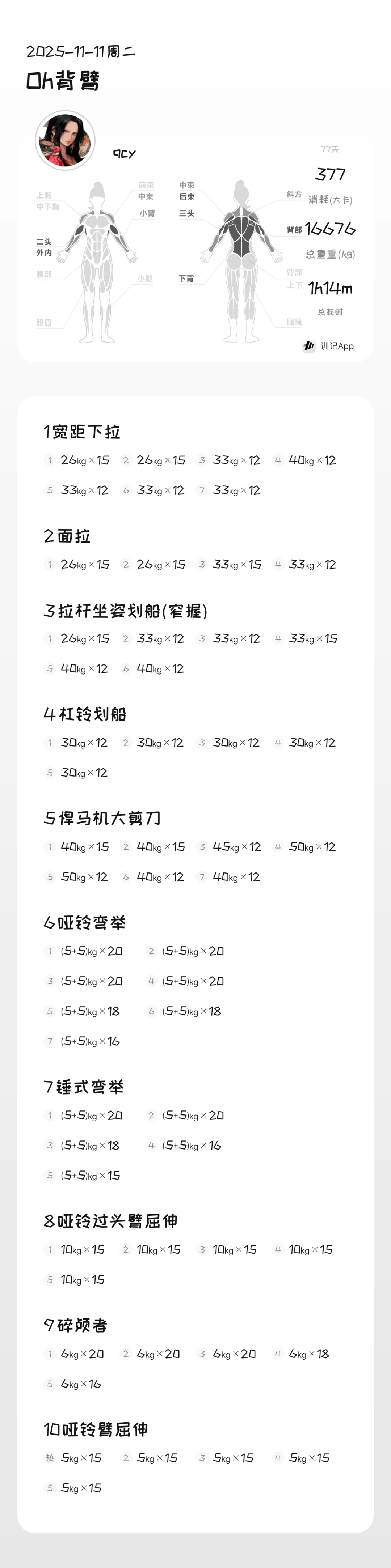 175cm阿珂暗夜猫娘撸铁