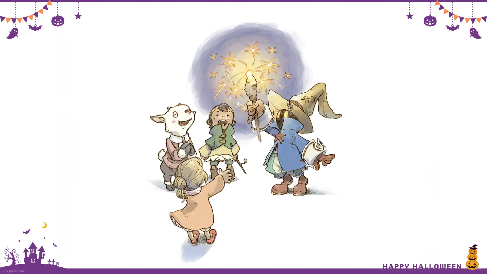 最终幻想9 25周年 比比 纪念壁纸