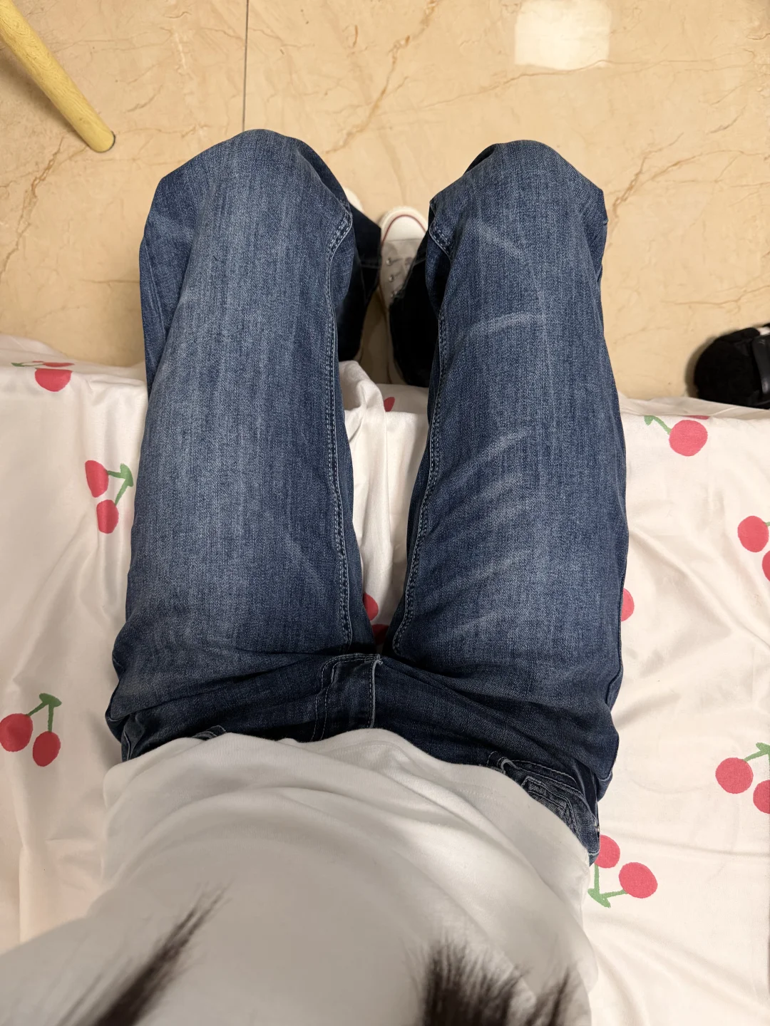 好显瘦的微喇裤好复古！！