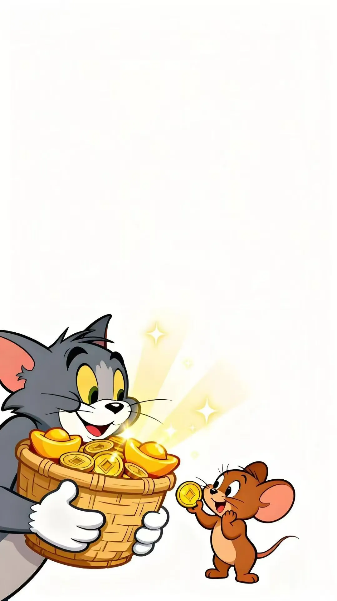 猫和老鼠接金壁纸