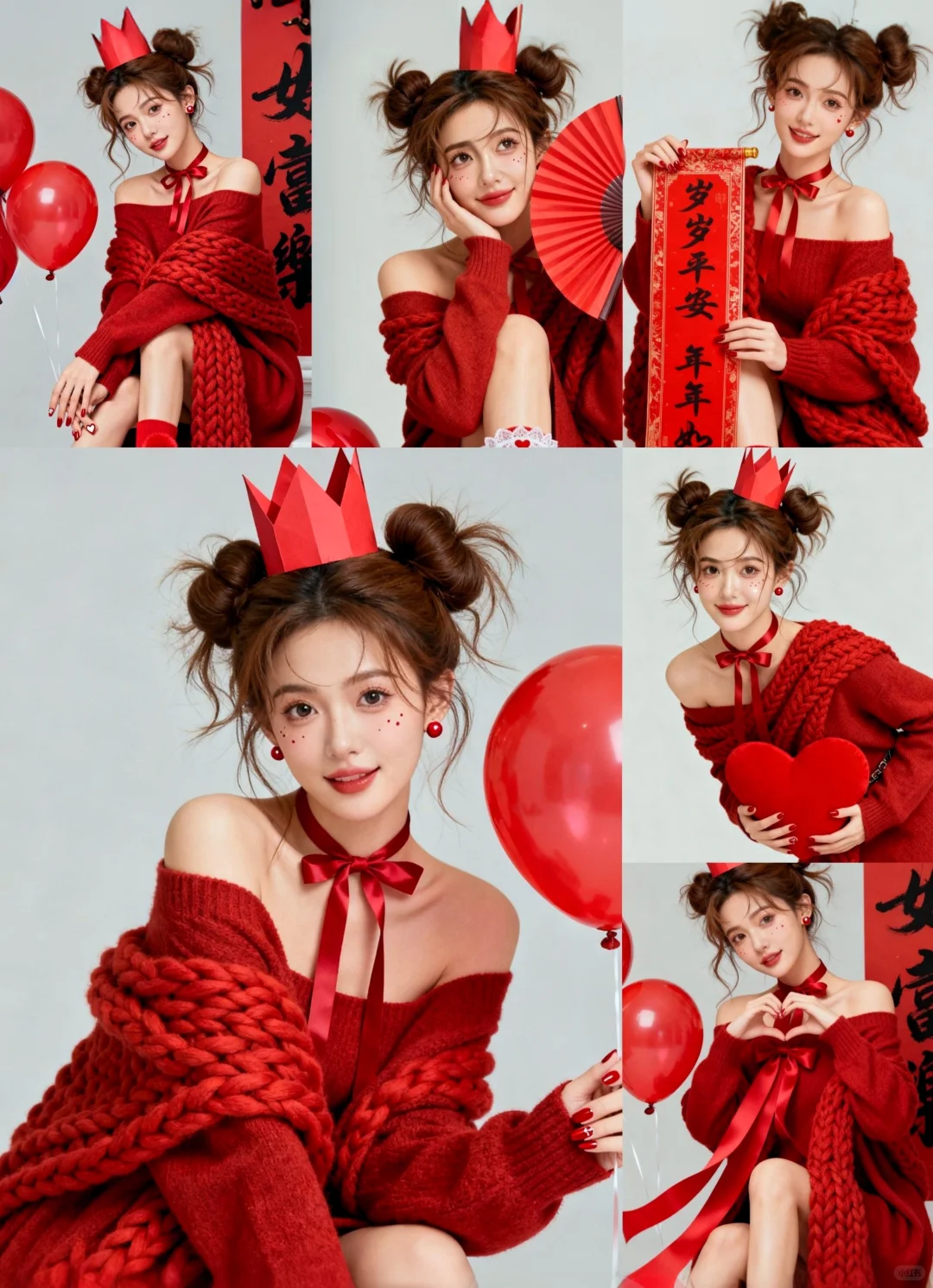 Ai写真●怎样0元生成超喜庆新年圣诞写真？