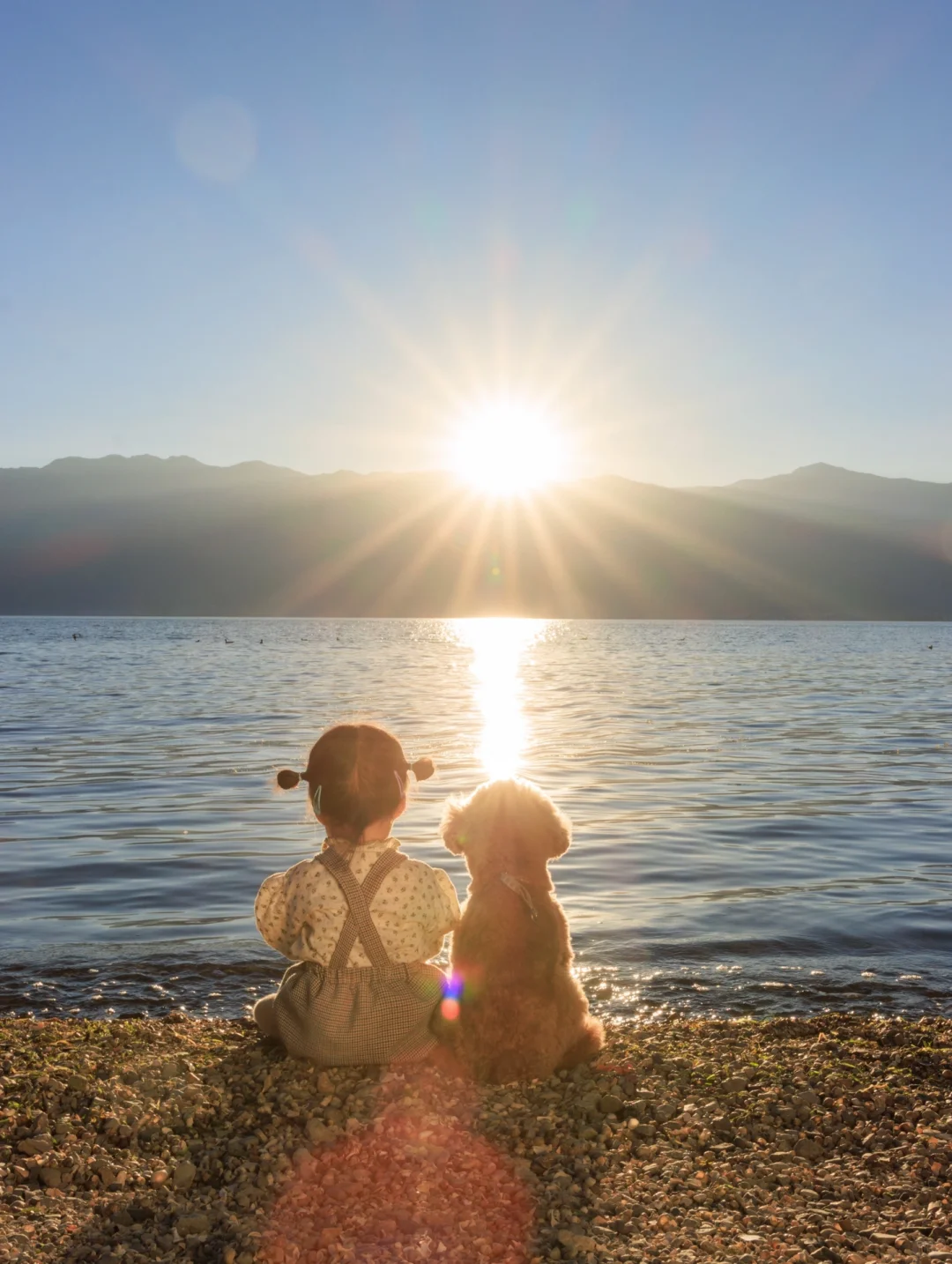 我们一起 看了那么那么多次日落🌅