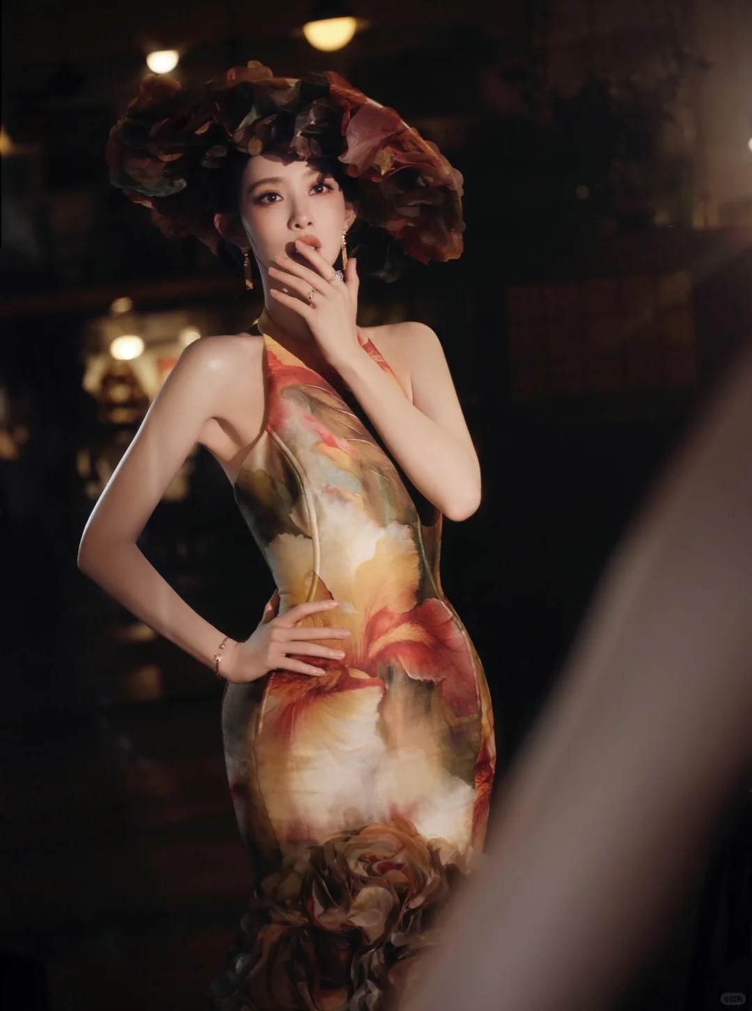 孟子义人间富贵花好婀娜🧜‍♀️油画复古美人