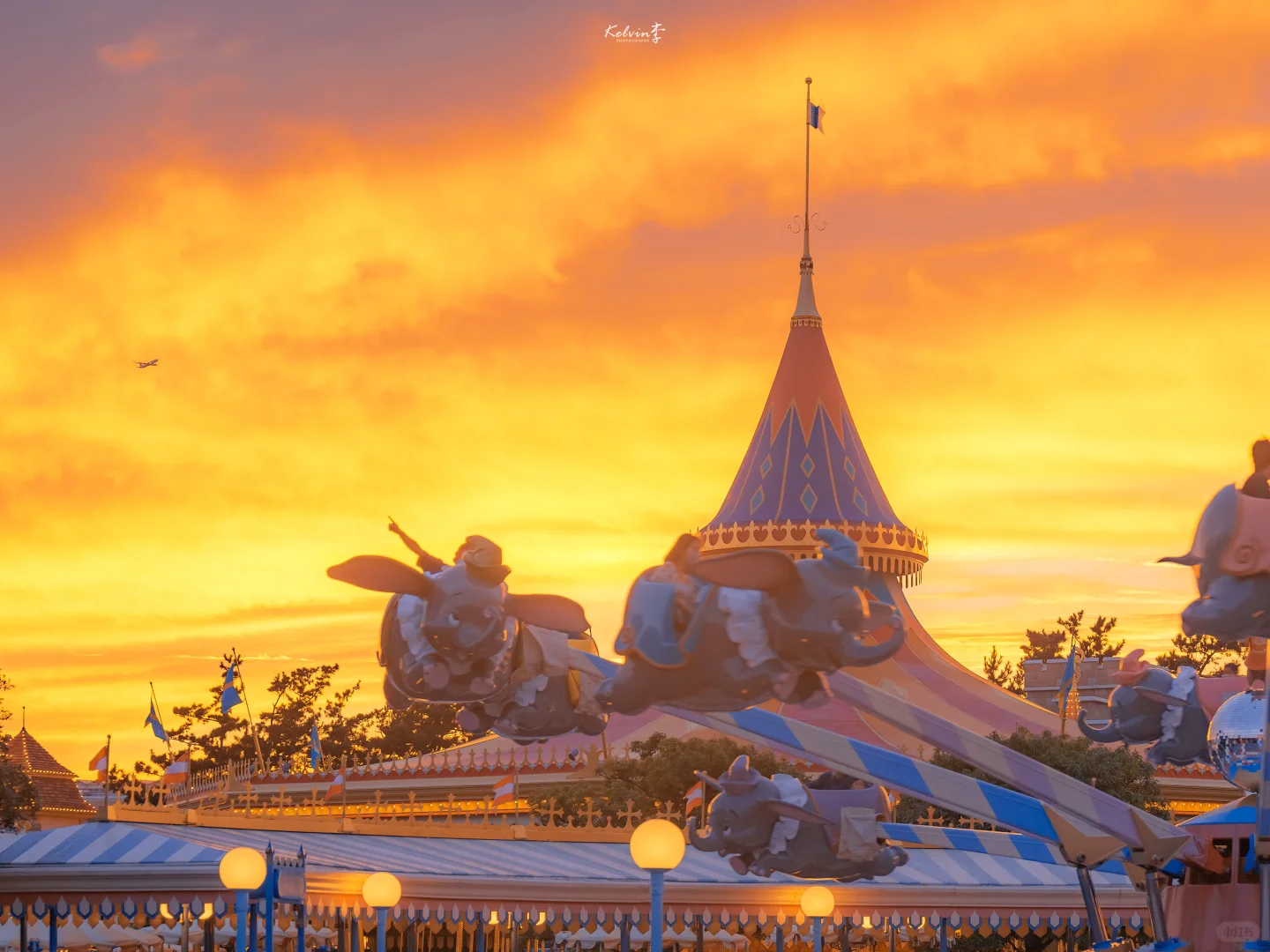 迪士尼的日落🌄