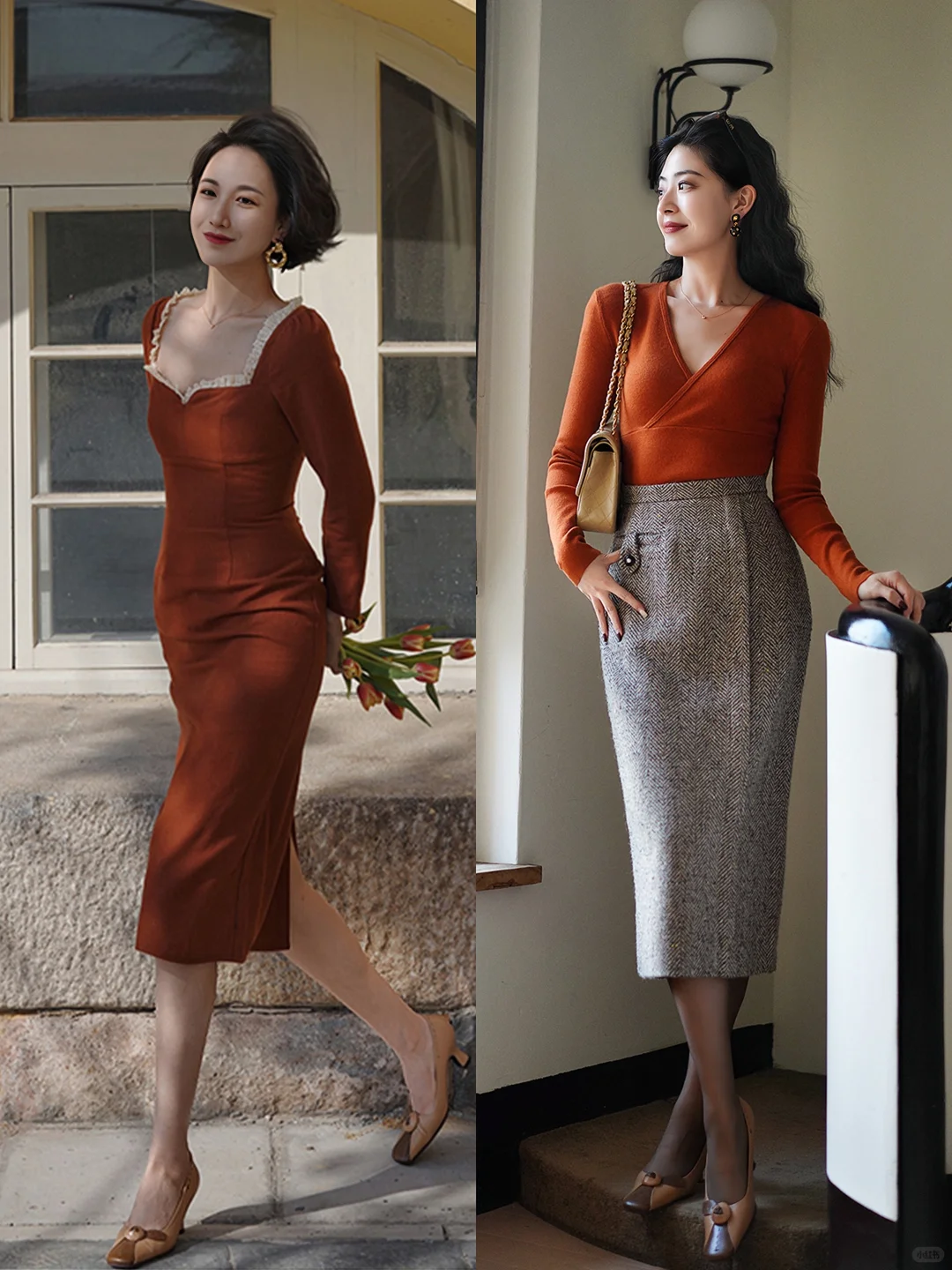 惊艳感拉满的红色📸惊艳热烈的红色系穿搭