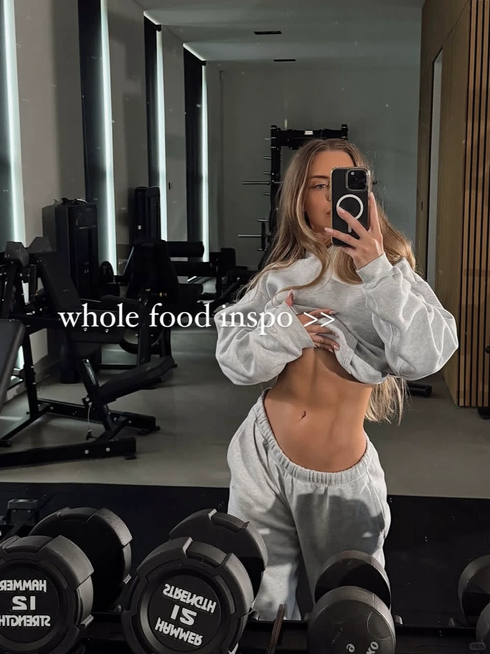 ins健身女身材很难不爱啊