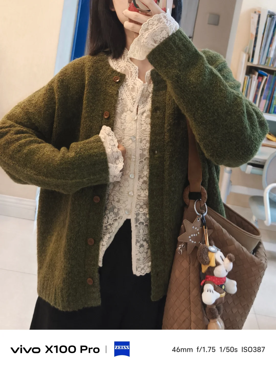 穿一上午vocal了三天！蕾丝叠穿毛衣太绝！