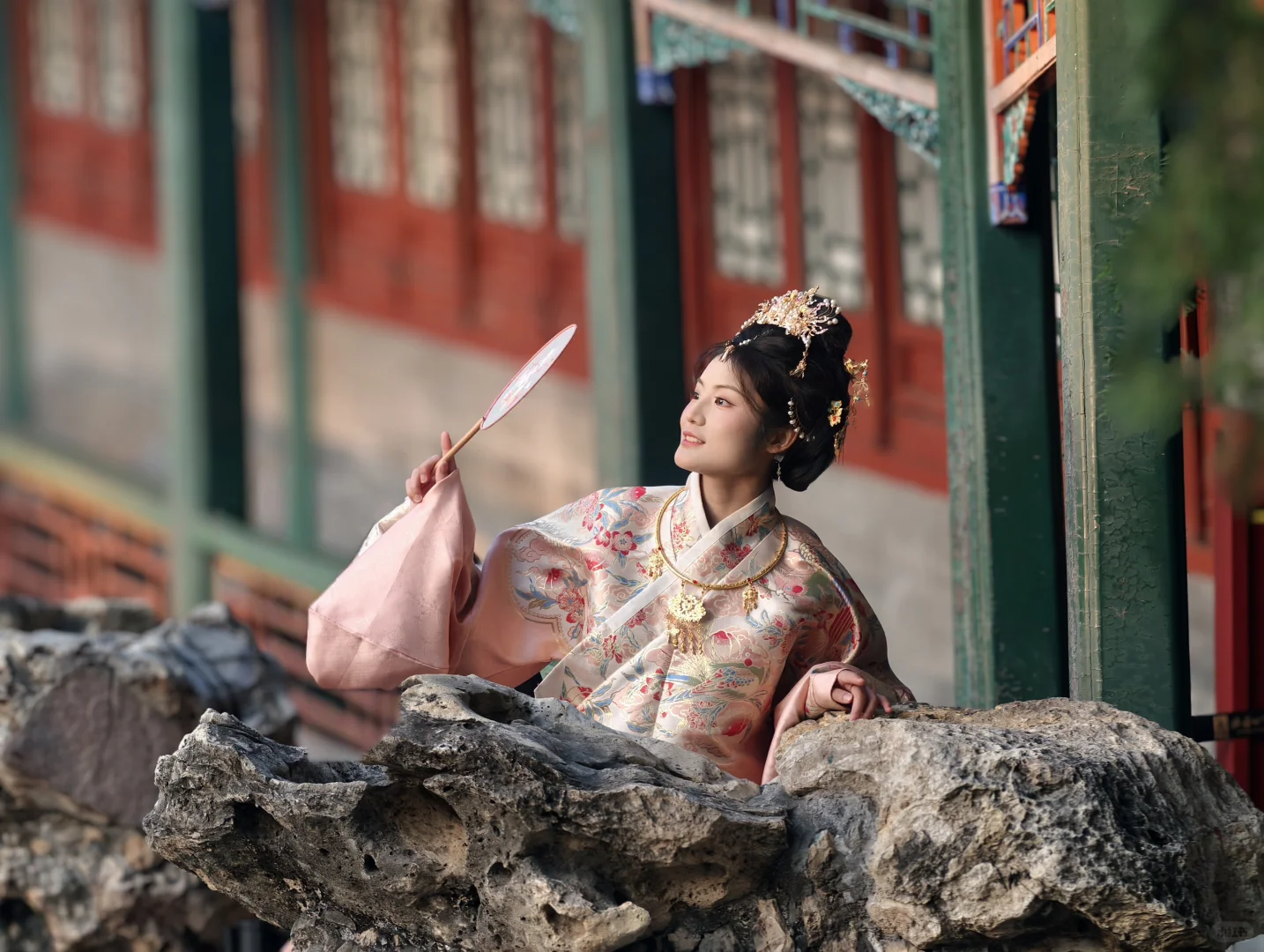 大明贵女，拍到了人生照片