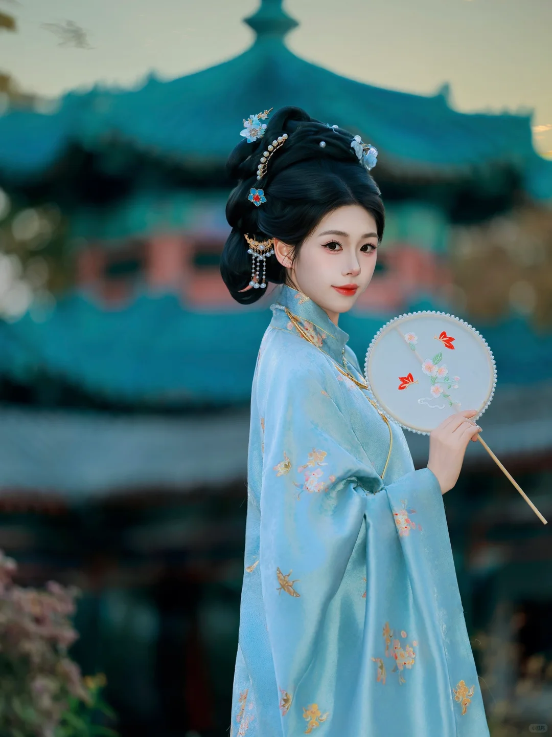 明制汉服的快乐，温柔又端庄💗拍照巨出片