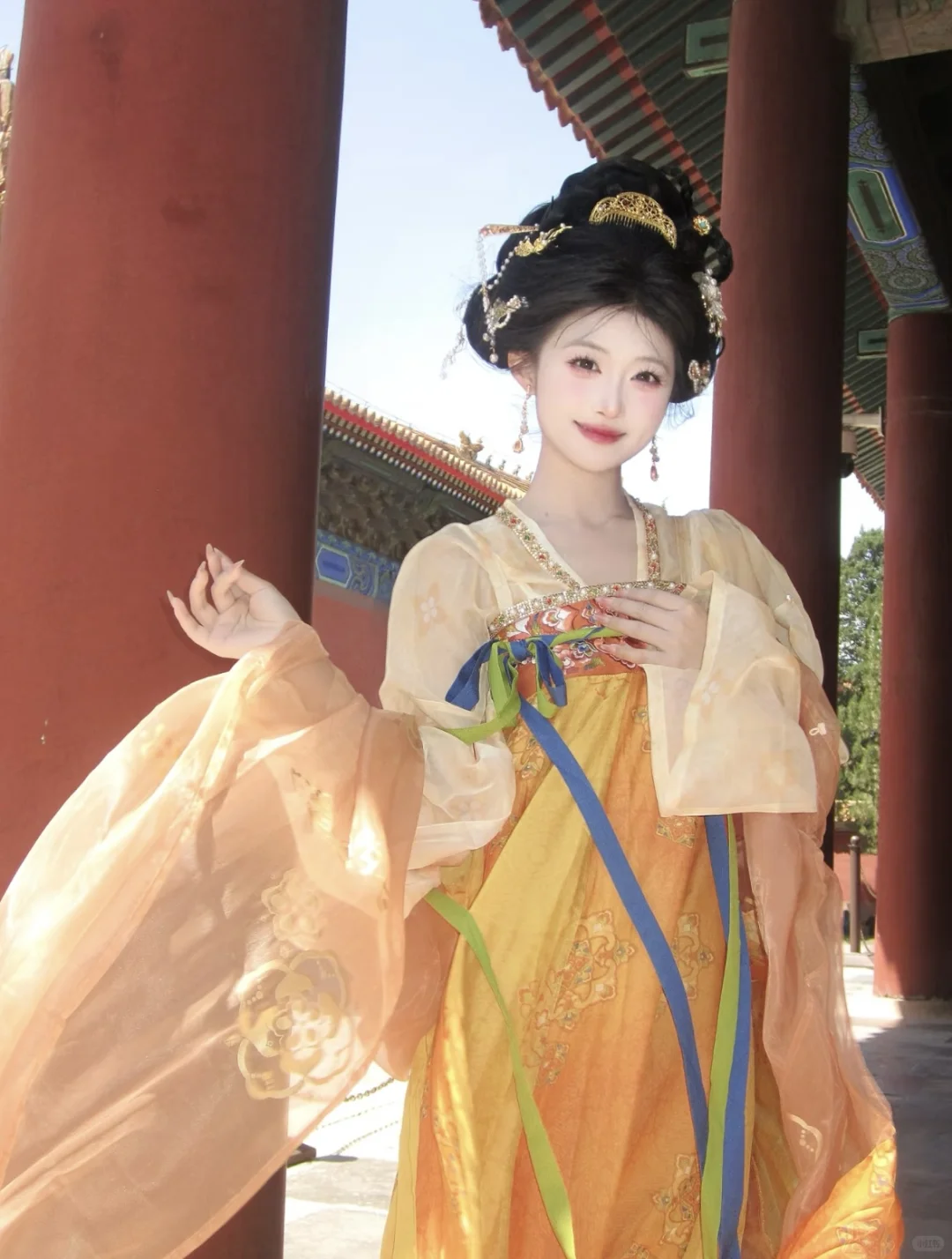 在北京体验唐风写真✨一秒梦回大唐盛世