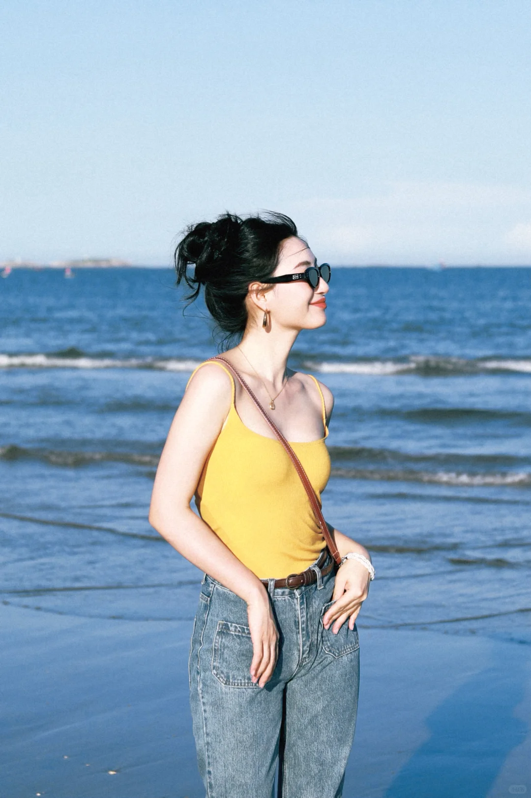 海边照片这样拍！自由又自在！🙊附滤镜