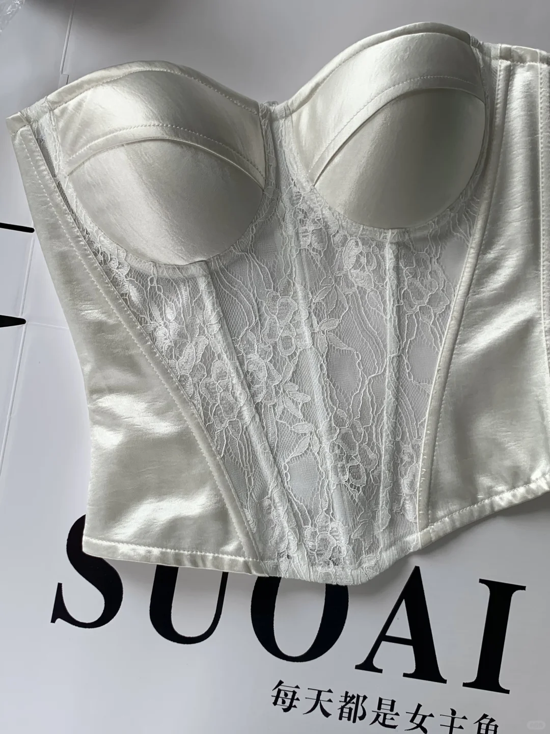 鱼骨胸衣新品｜选的面料超高级！快来看细节！！