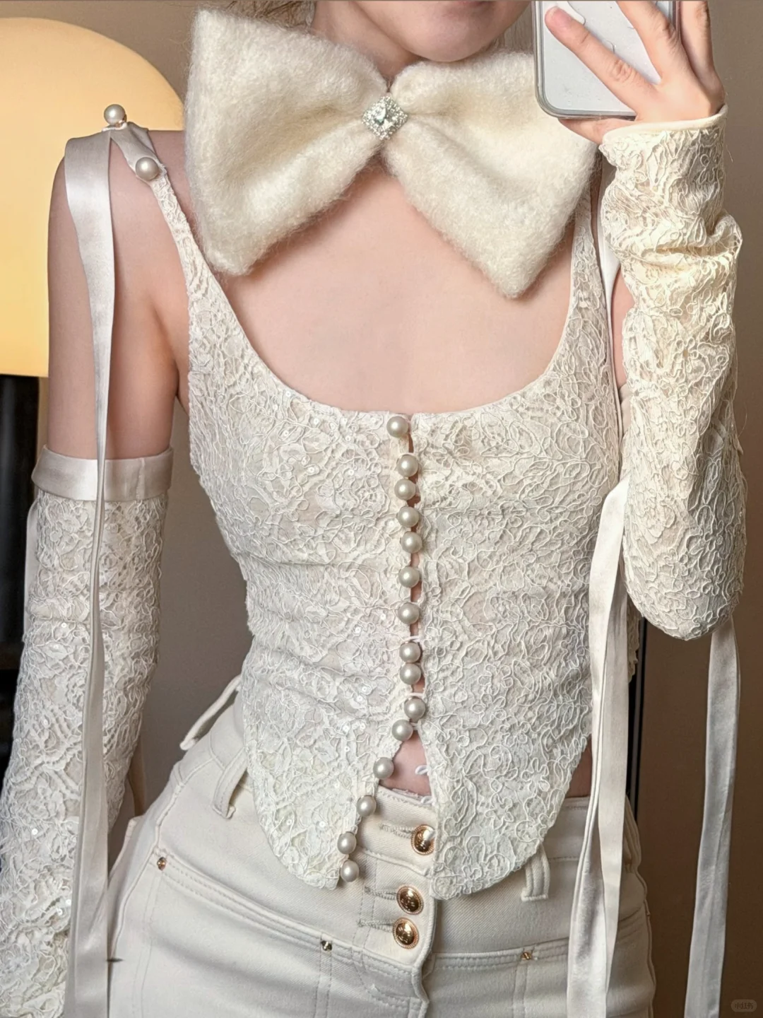 一眼就爱上的蕾丝吊带胸衣！！美的惊心动魄！