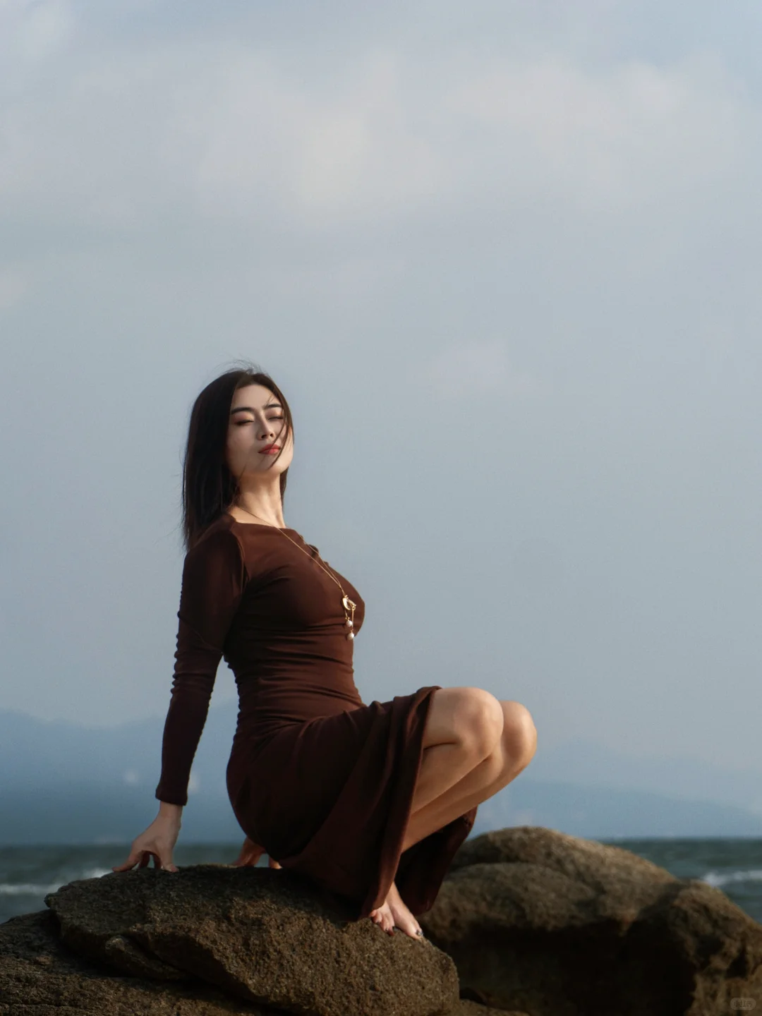 海水和礁石的相互碰撞🌊