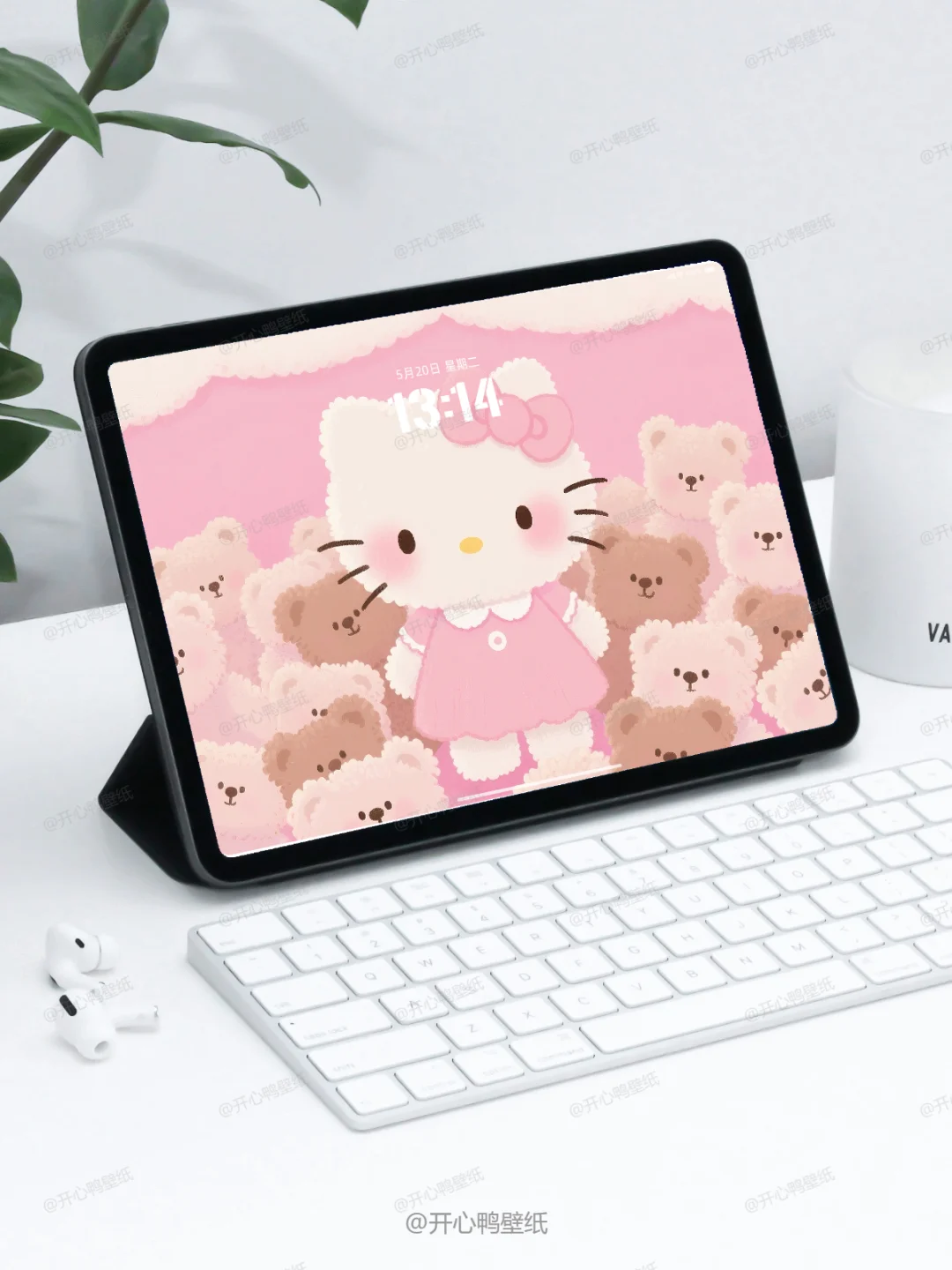 139丨HelloKitty小熊的甜蜜时刻丨电脑壁纸