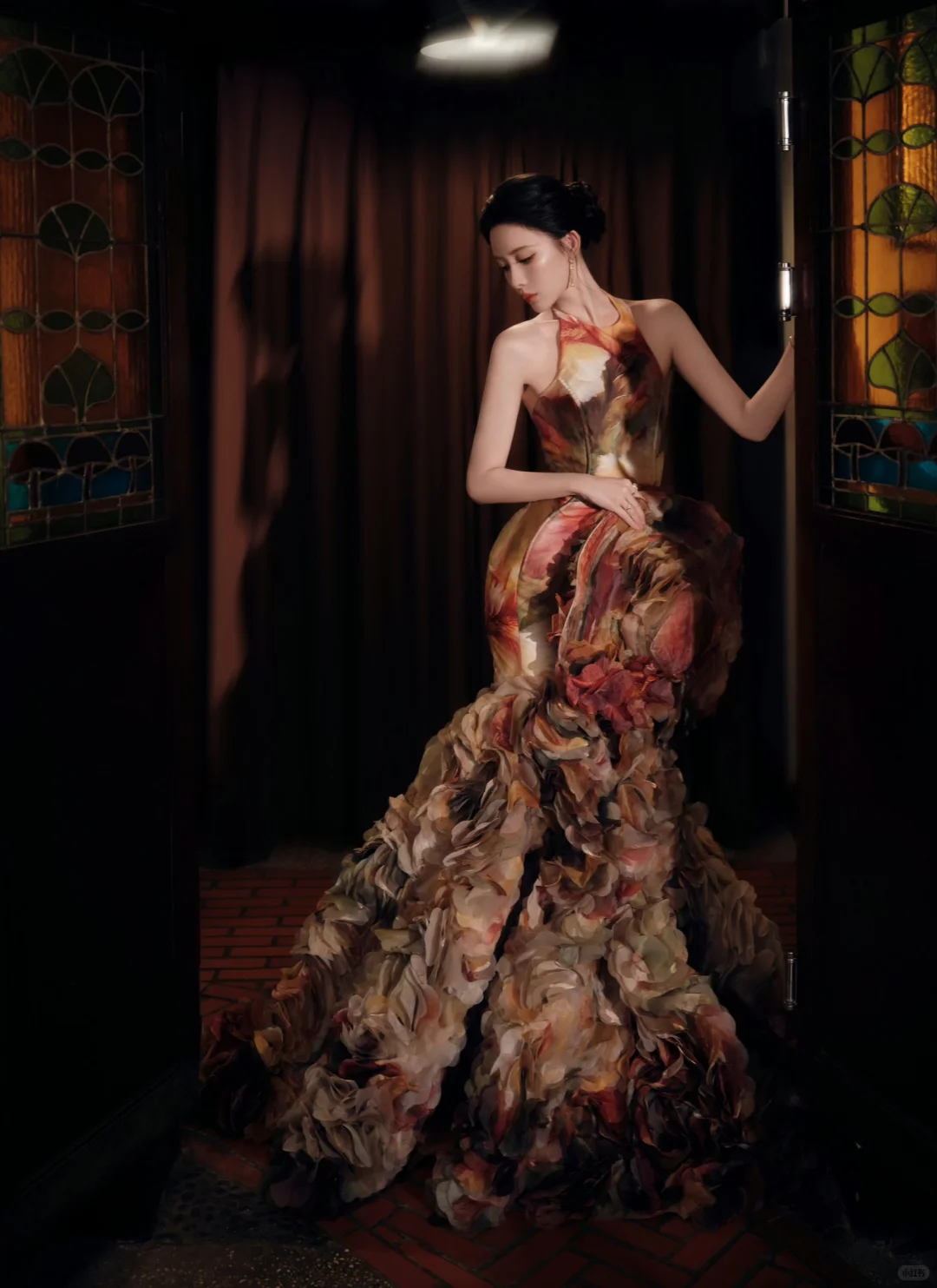 孟子义人间富贵花好婀娜🧜‍♀️油画复古美人