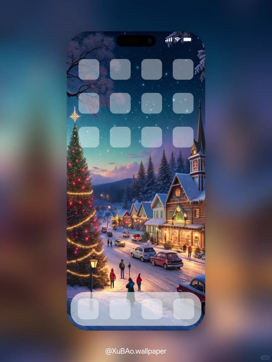 C2536 | 4k壁纸 | 圣诞之夜