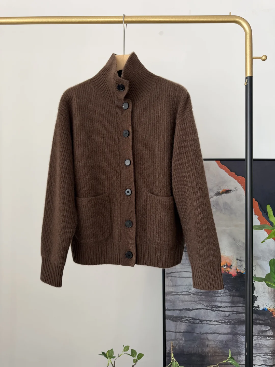 难怪小禾这款开衫能被人看上，太美式复古