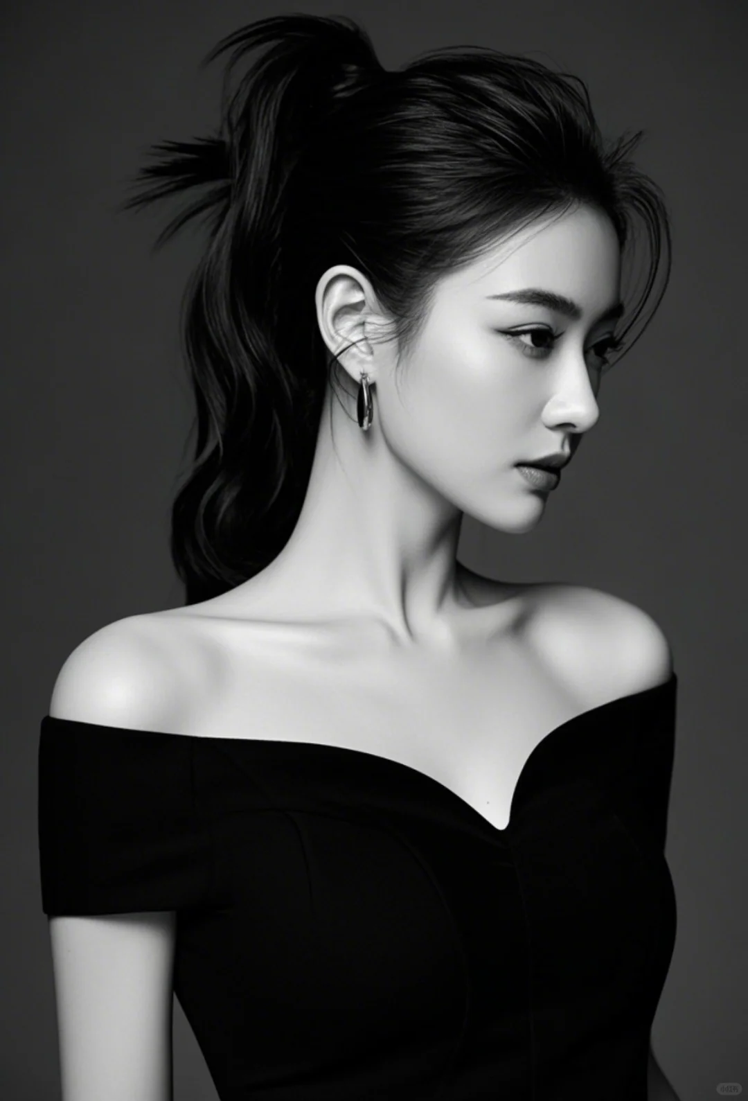 每个人都要有组黑白风格。