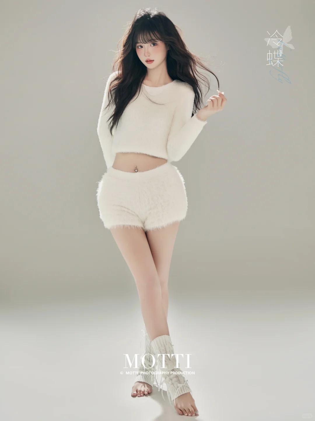 奶fufu的韩系写真🌸少女与鲜花撞了个满怀