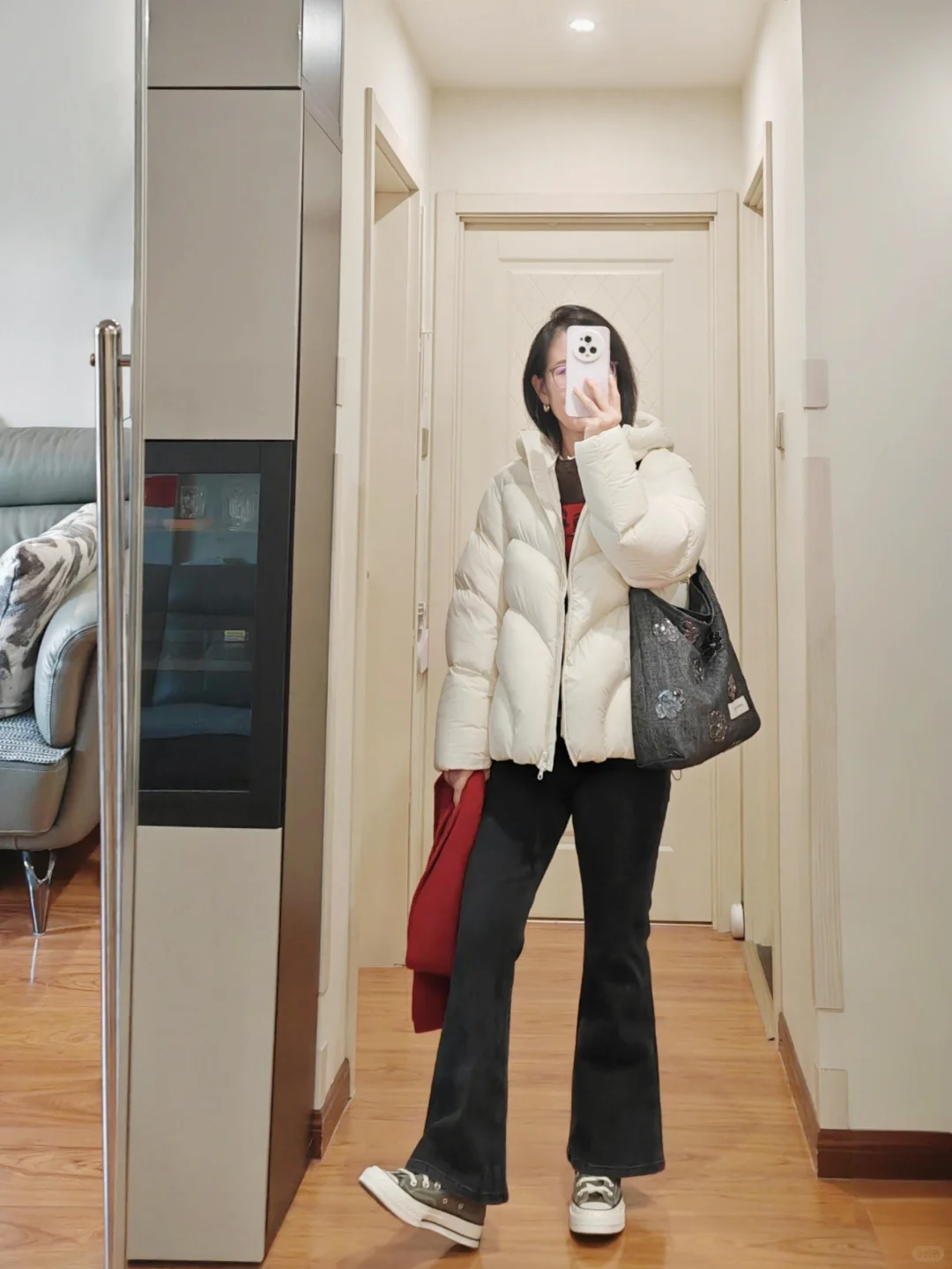 155/92 小个子的简单穿搭 保暖最重要