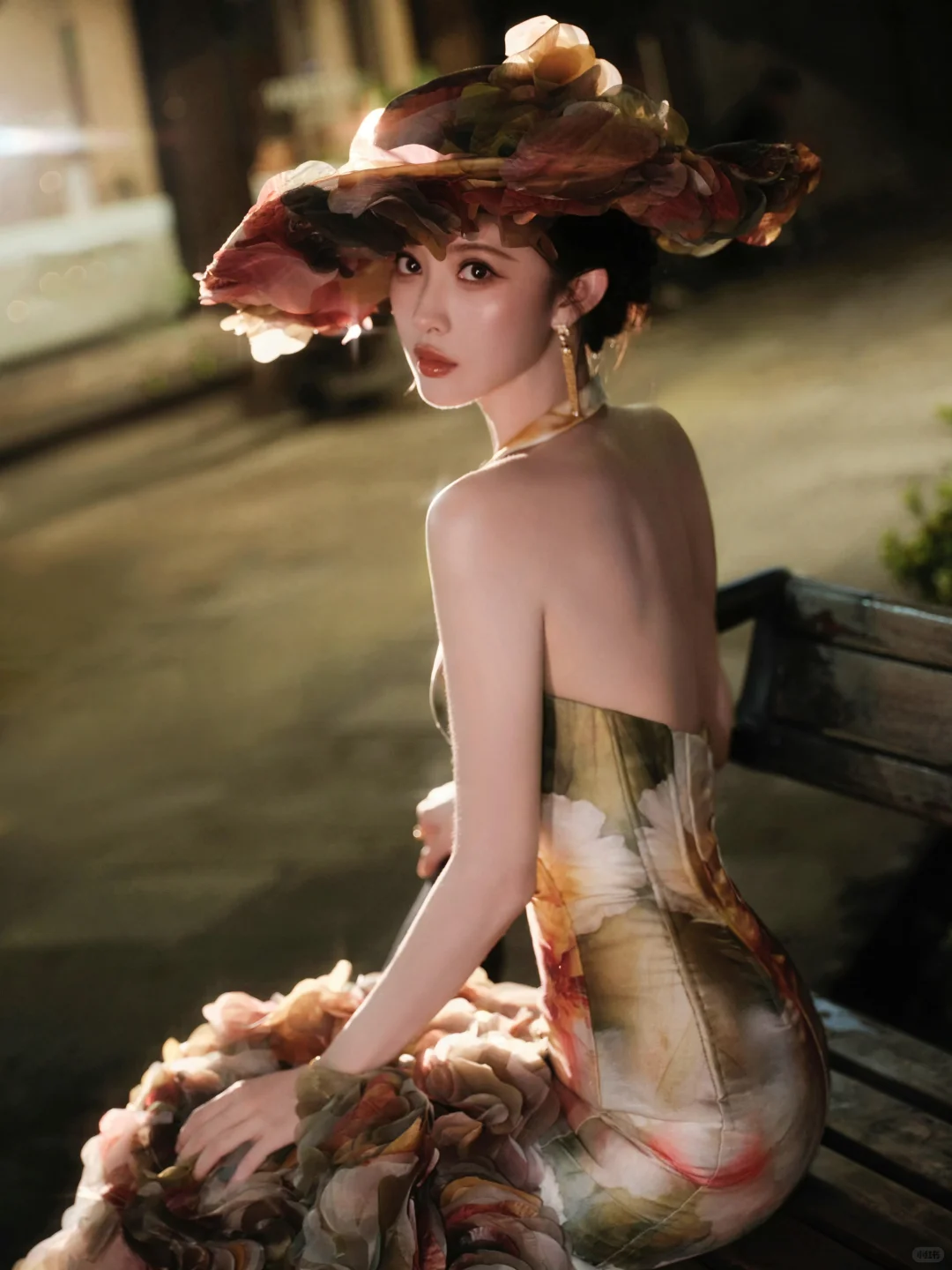 孟子义人间富贵花好婀娜🧜‍♀️油画复古美人