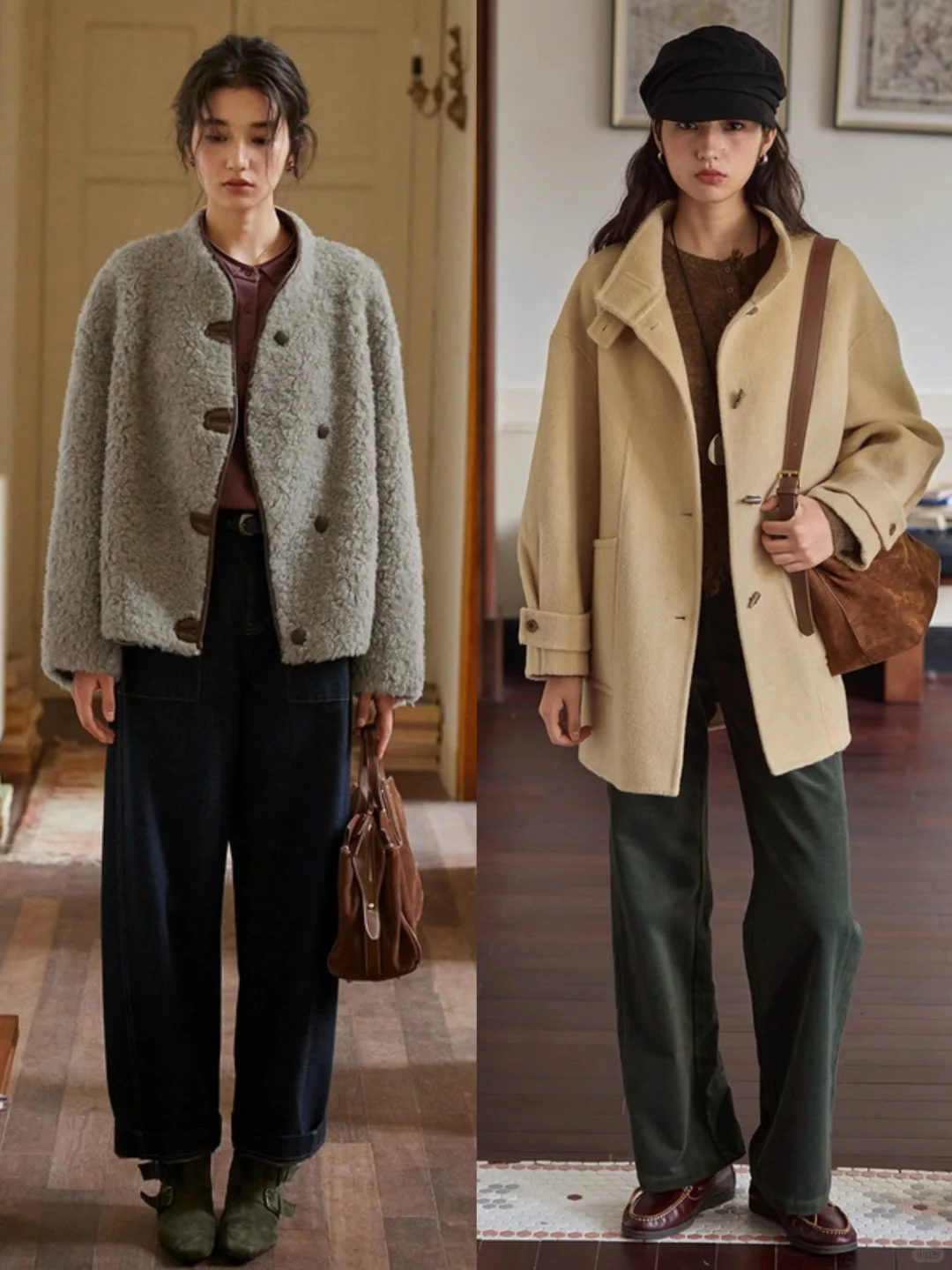 “复古色彩叠穿”法式穿搭：Solighter