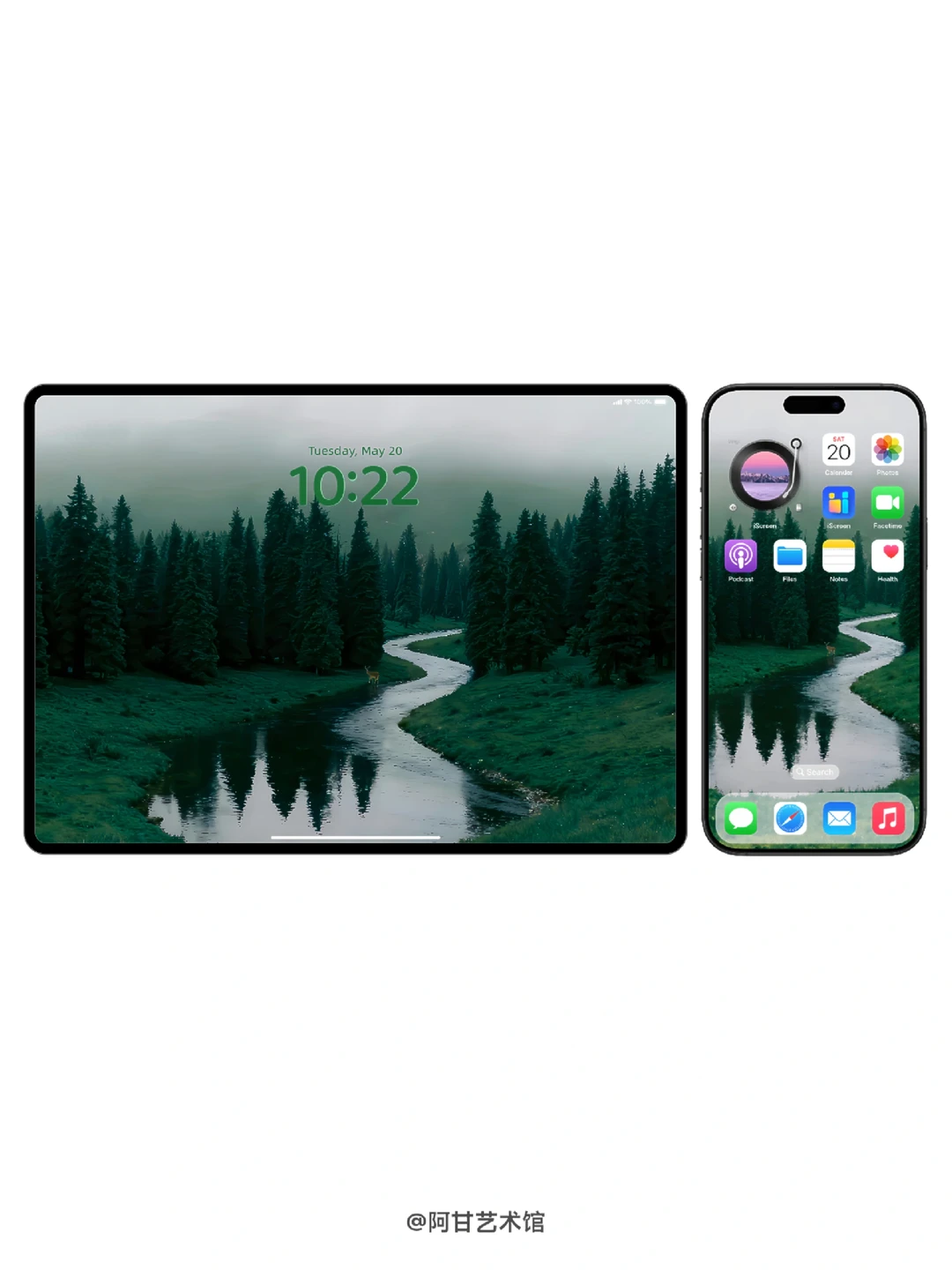 “那你呢？为何如此迷恋绿色🌱”｜壁纸