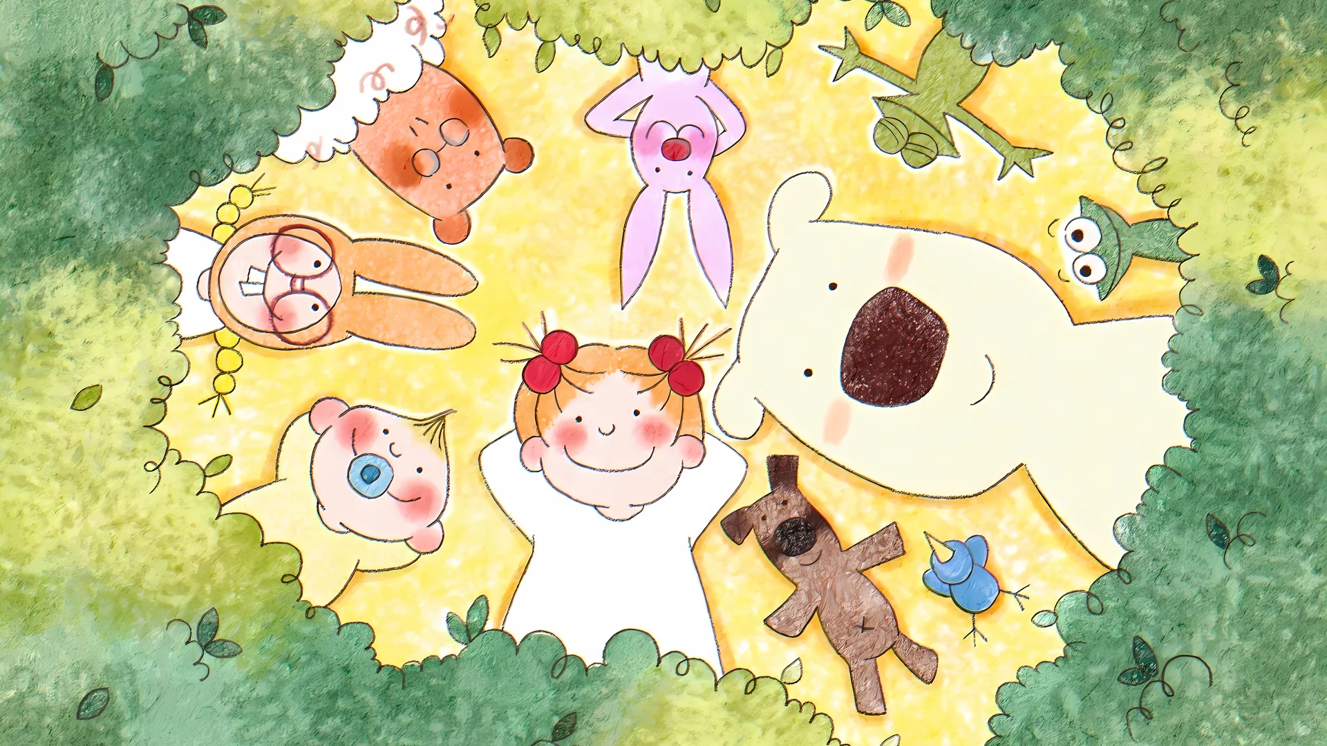 电脑壁纸｜欢迎公主来上班辛苦了