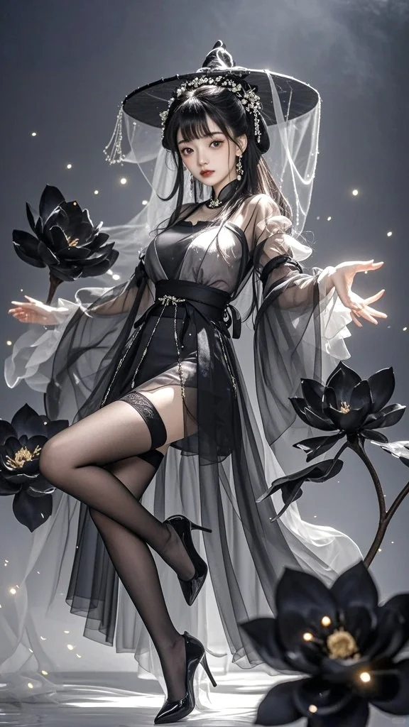 二次元古风美少女太仙了，好喜欢！