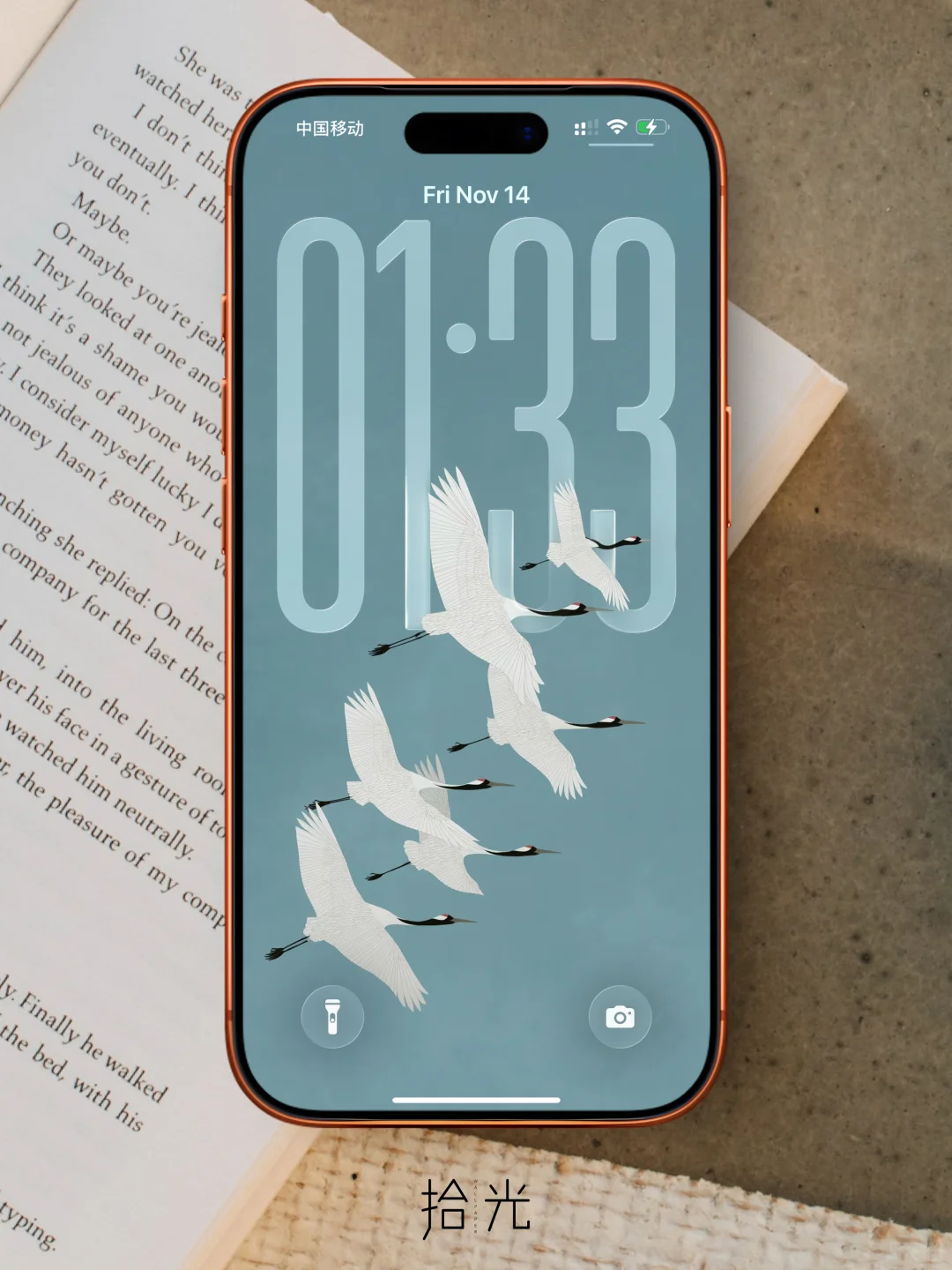 治愈国风，仙鹤献瑞｜iOS26壁纸｜218