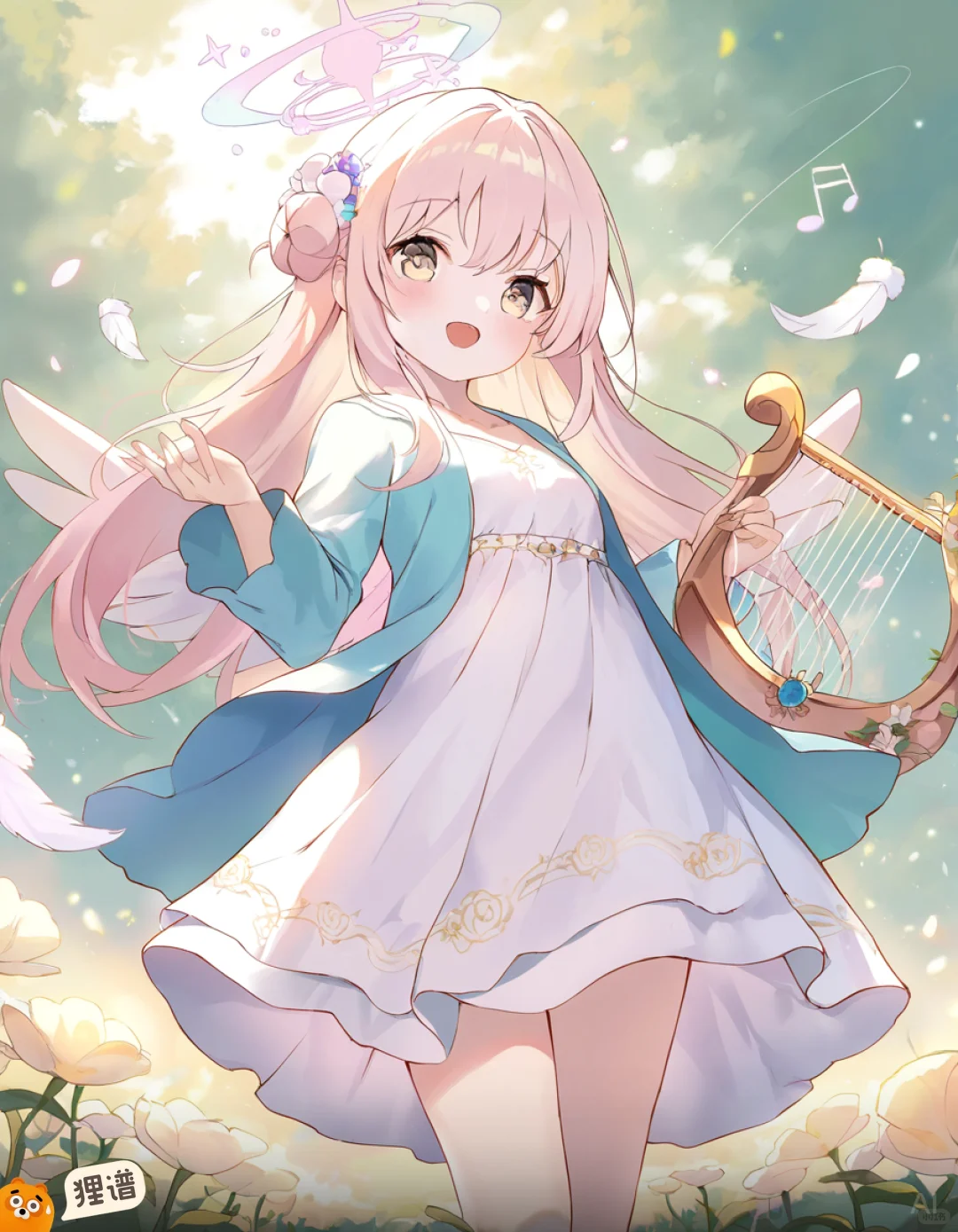 小天使来唱圣歌啦