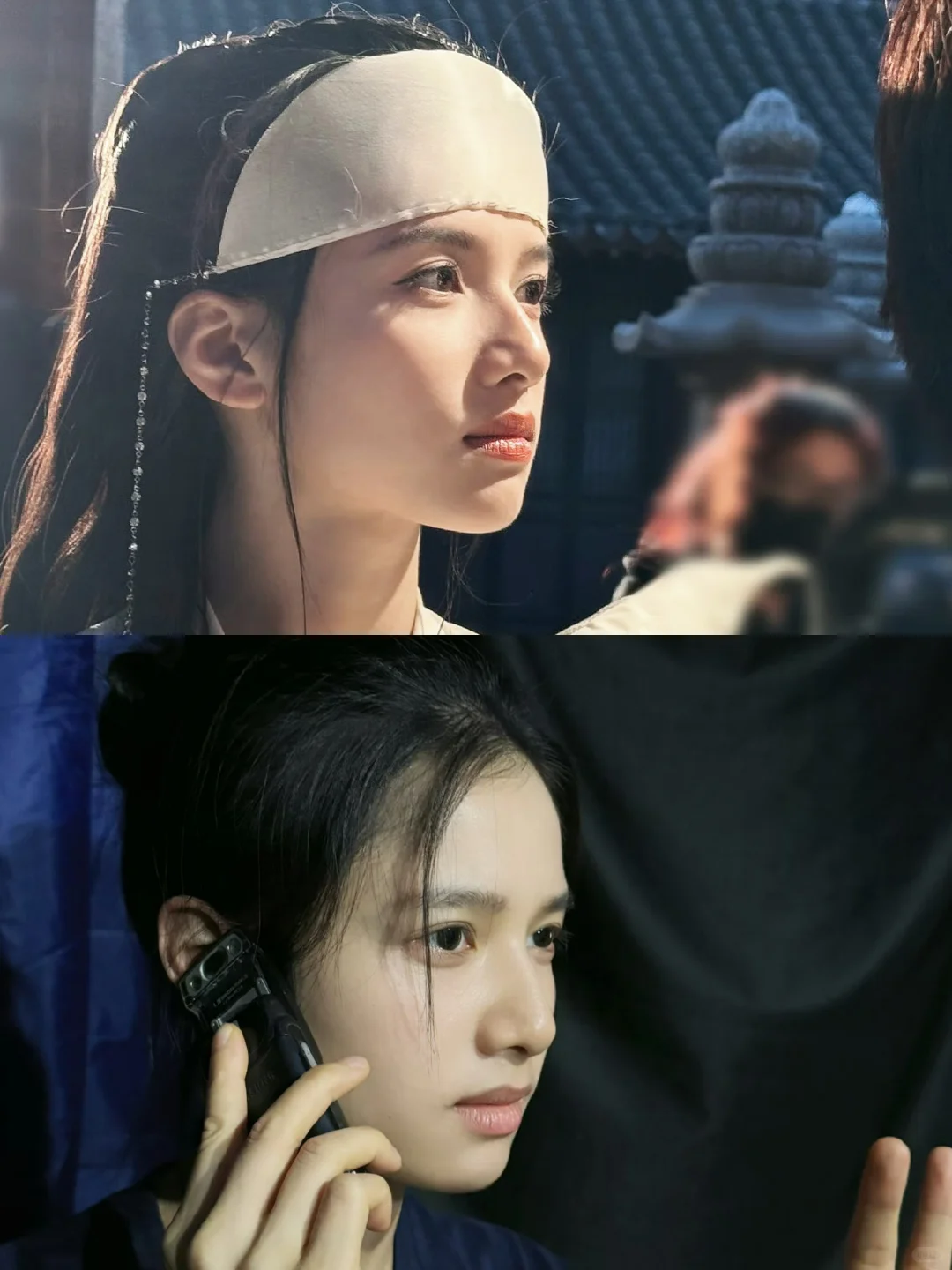 谁来懂一下张婧仪雕塑般的脸。。。