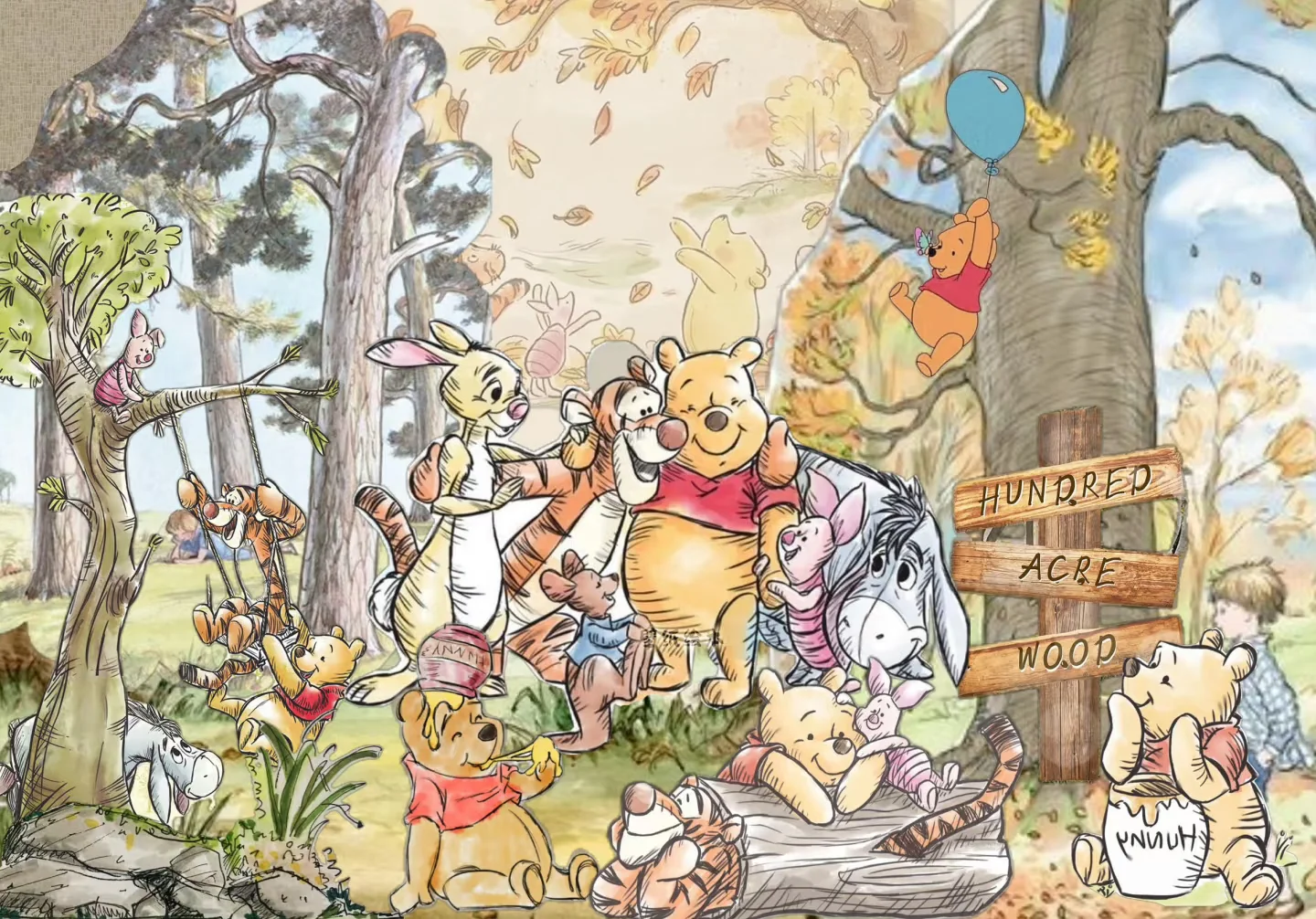 iPad/电脑壁纸 | 满满的童年回忆🥹