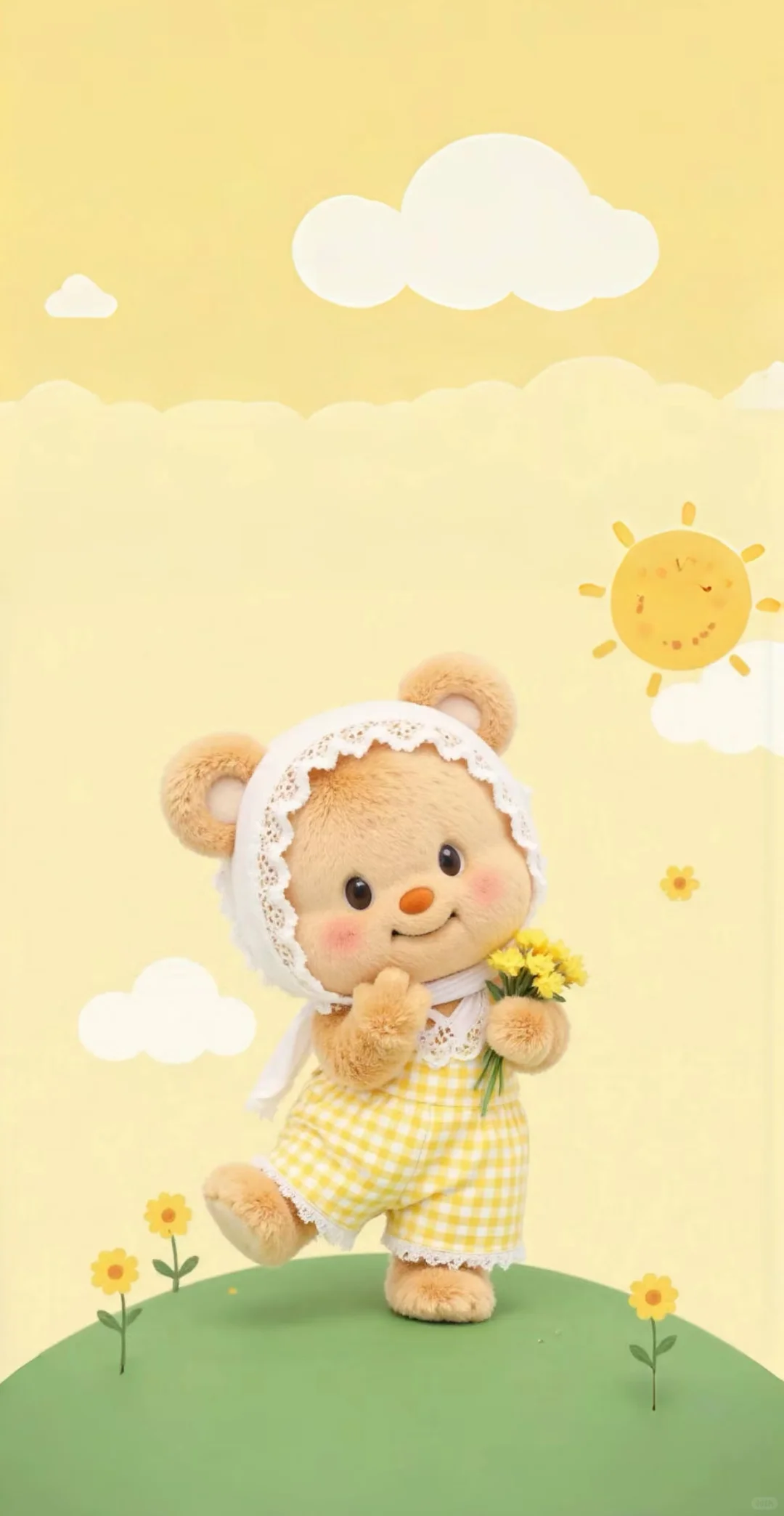 黄油小熊治愈系可可爱爱