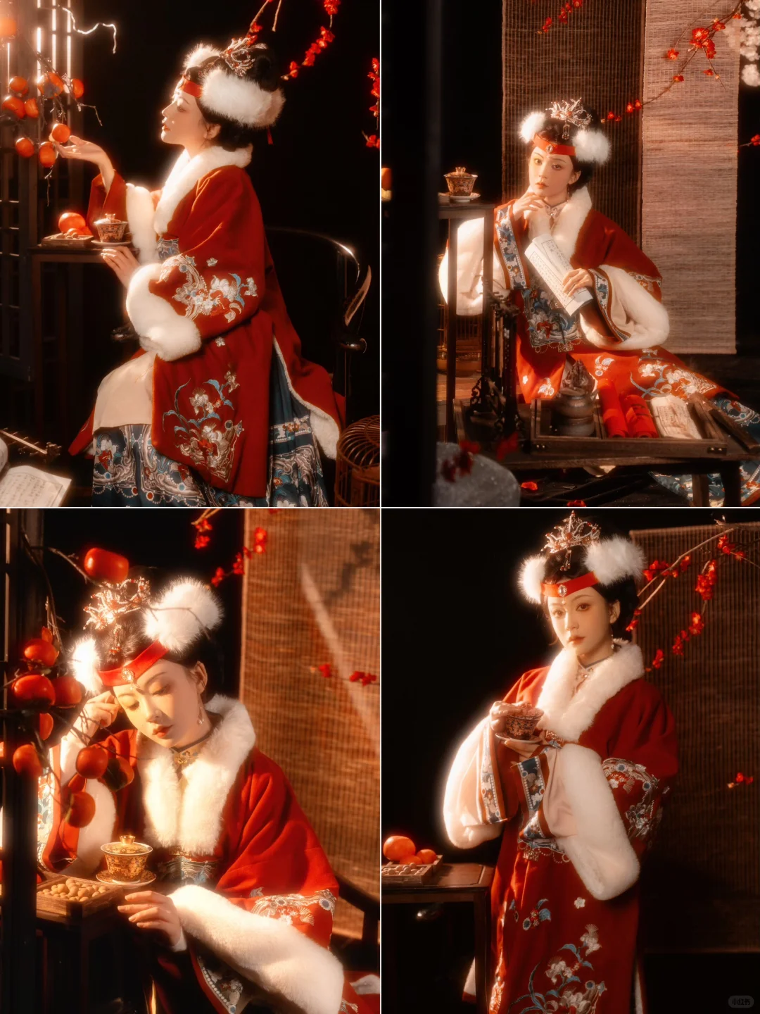 都来拍❗超适合冬天拍的汉服写真来啦～