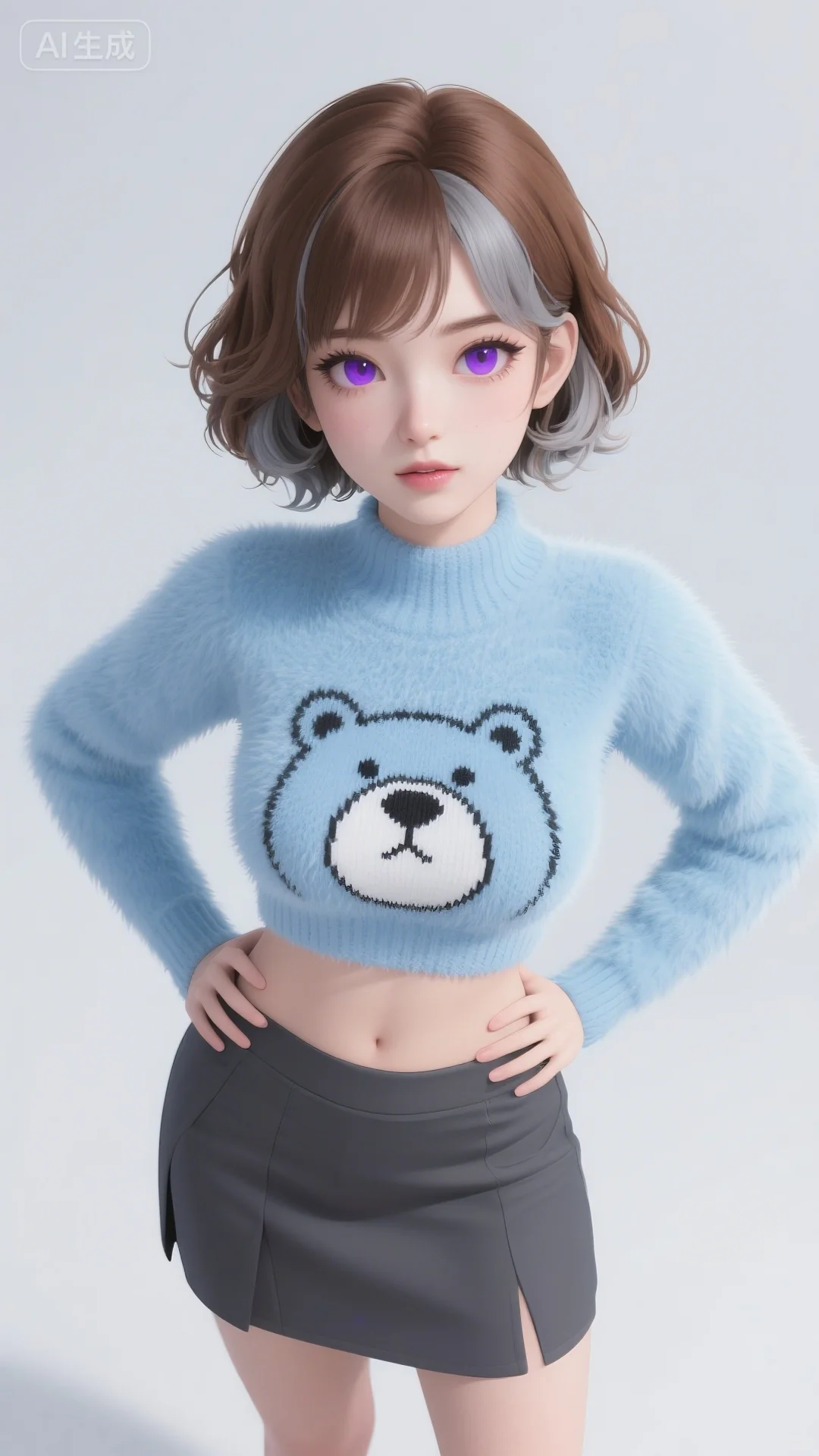 俏皮毛绒感穿搭🧸