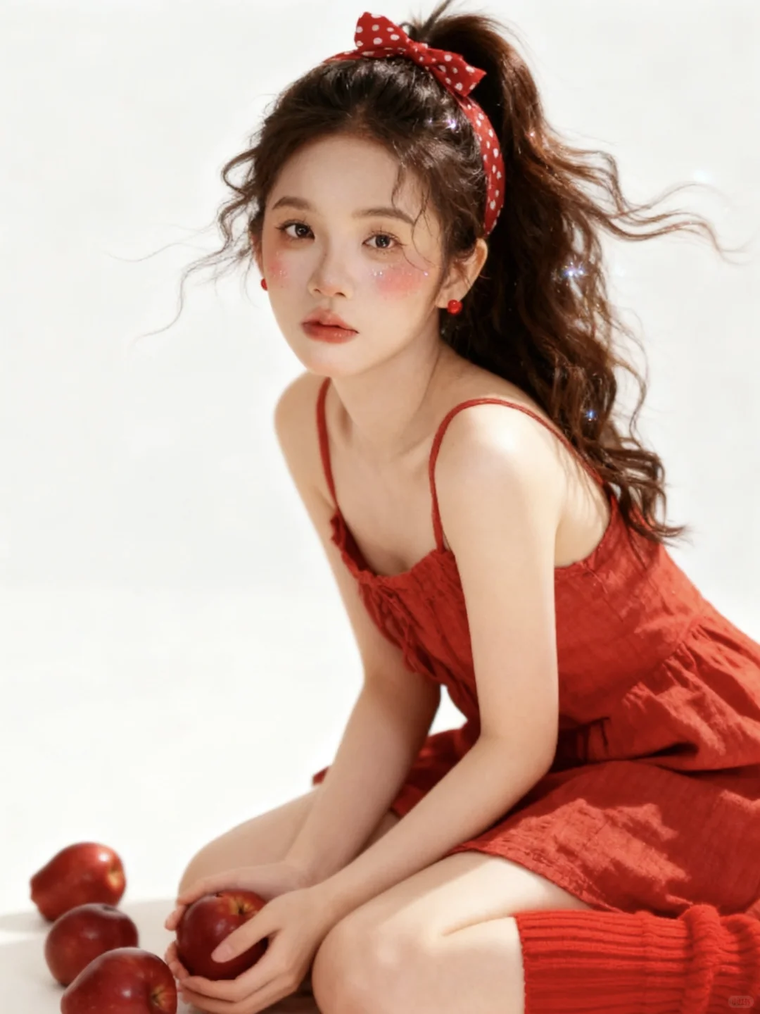 🍎苹果少女写真AI指令已送达