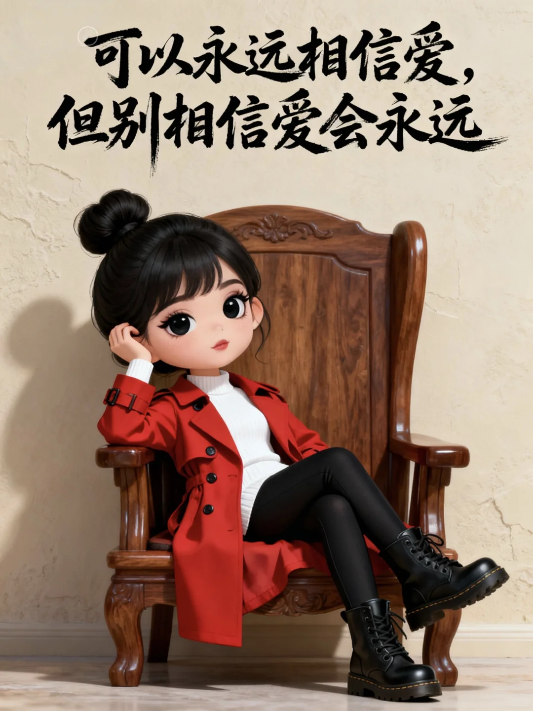 Ai绘画丨做一个人间清醒的拽女人