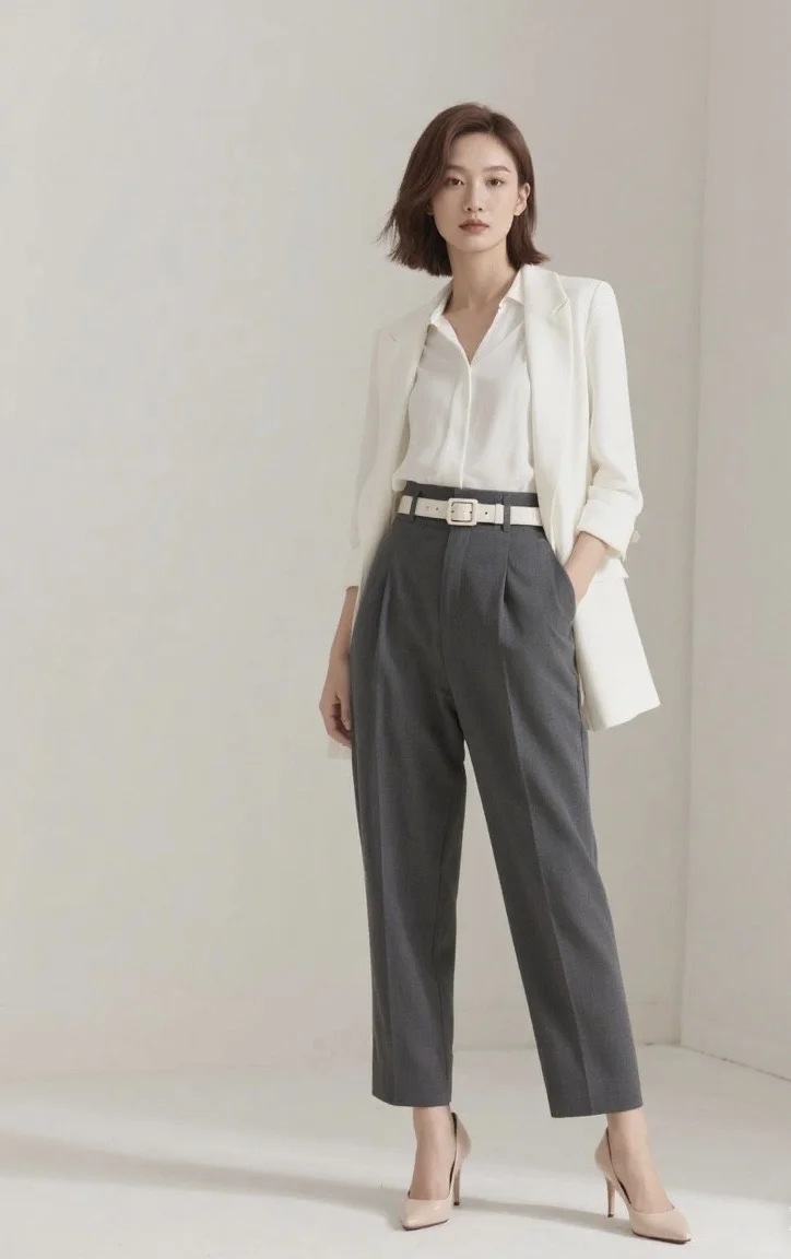 🍂早秋穿搭|高级白色质感穿搭