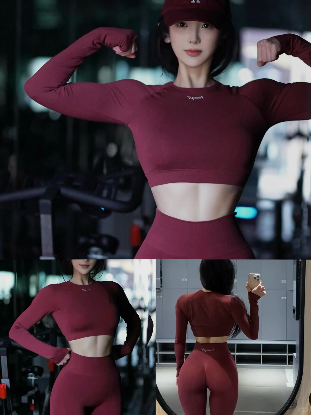 肌肉就应该长在女人身上💪！！