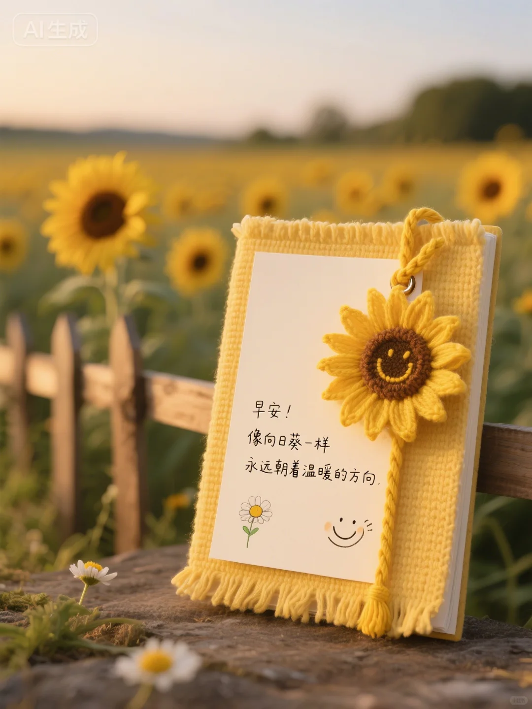 📝໑ຼ₂₀₂₅/₁₁.₀₇✨早安 向日葵织就的温暖晨语