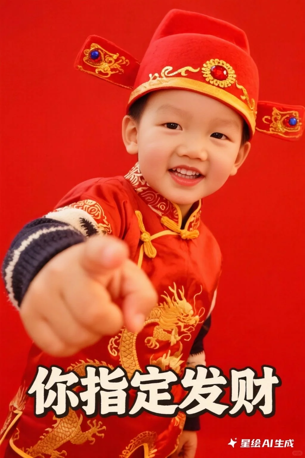 你指定会发财 | 一分钟学会AI表情包